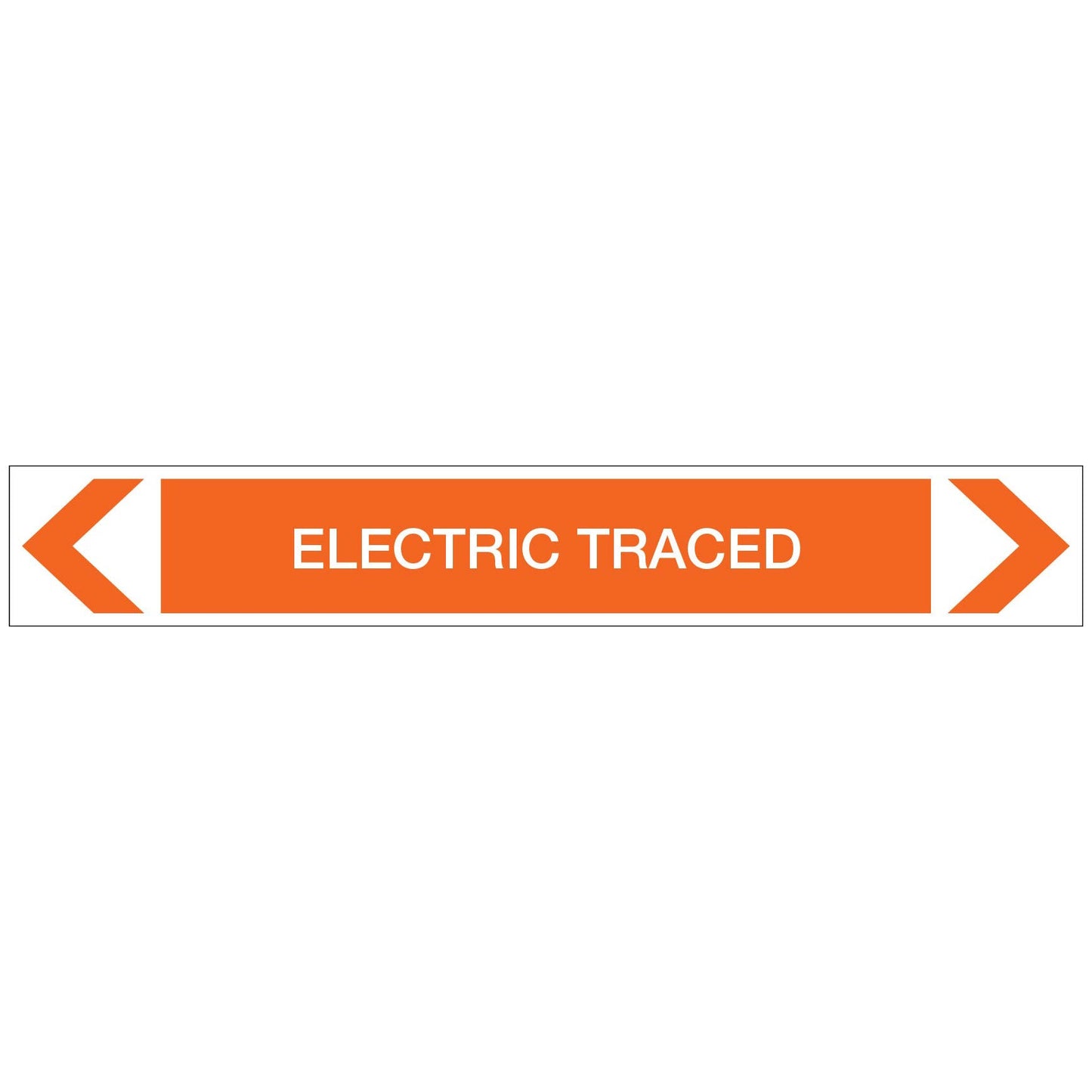 Electrical - Electric Traced - Pipe Marker Sticker - New Signs