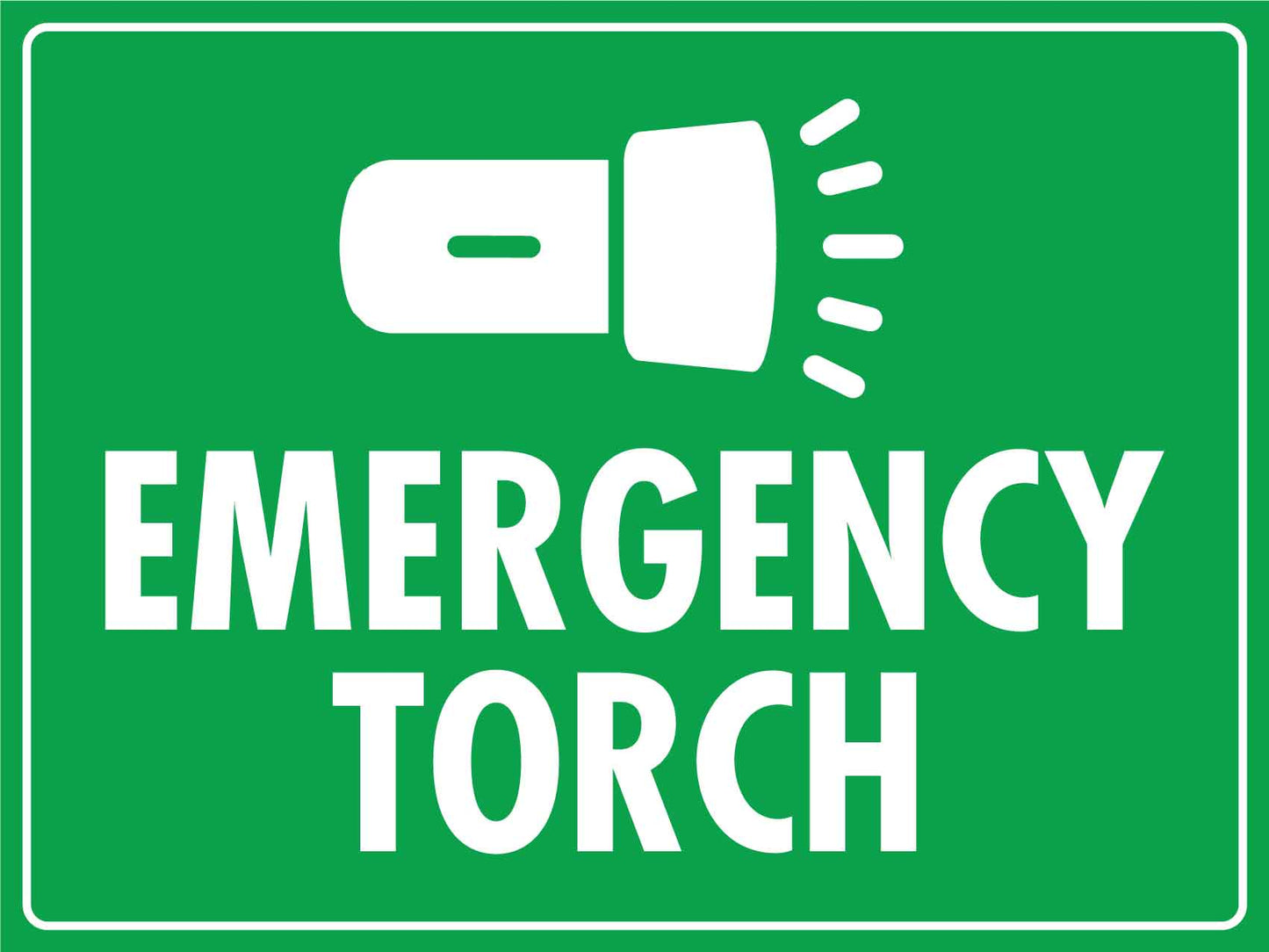 Emergency Torch Sign - New Signs