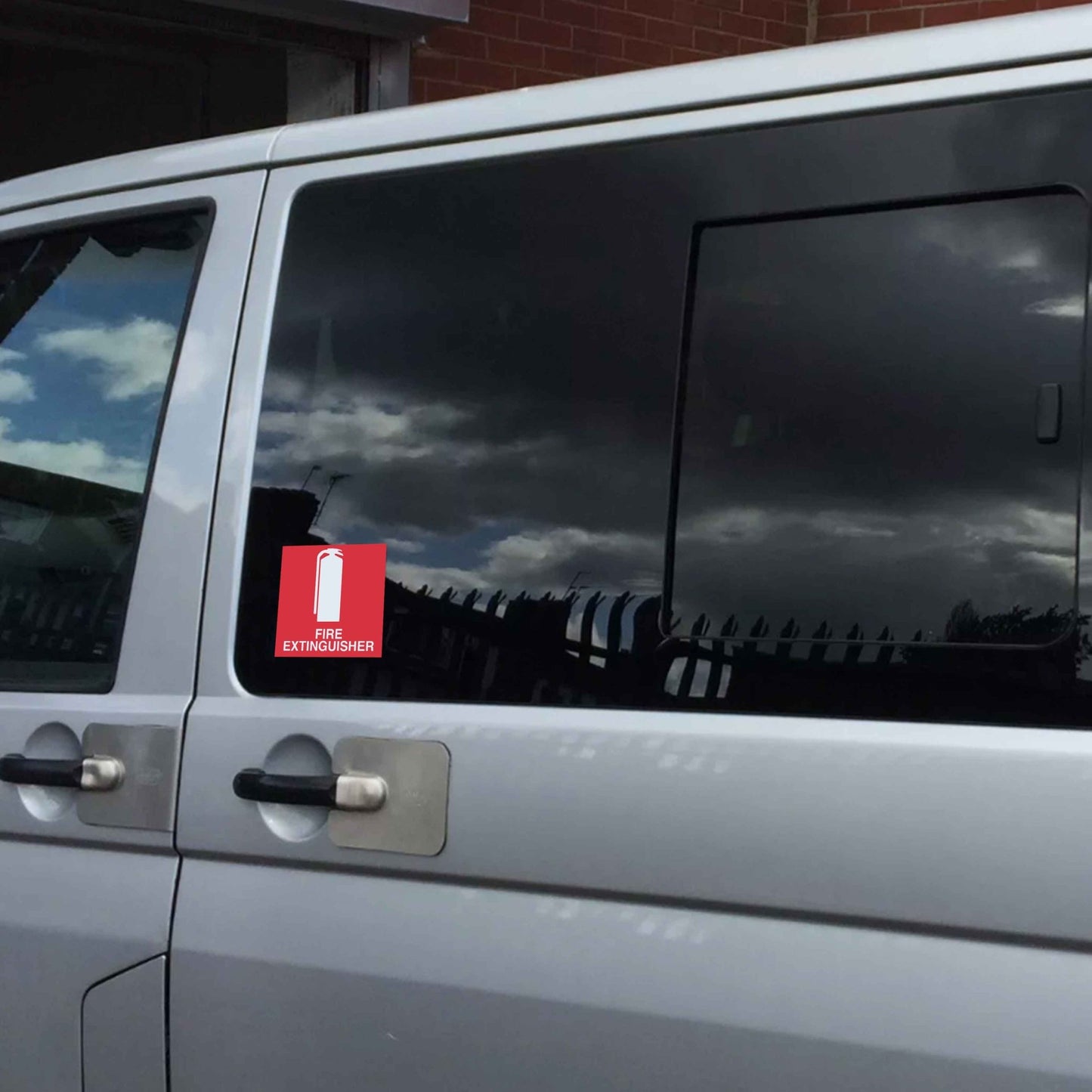 Fire Extinguisher Vehicle Sticker - New Signs