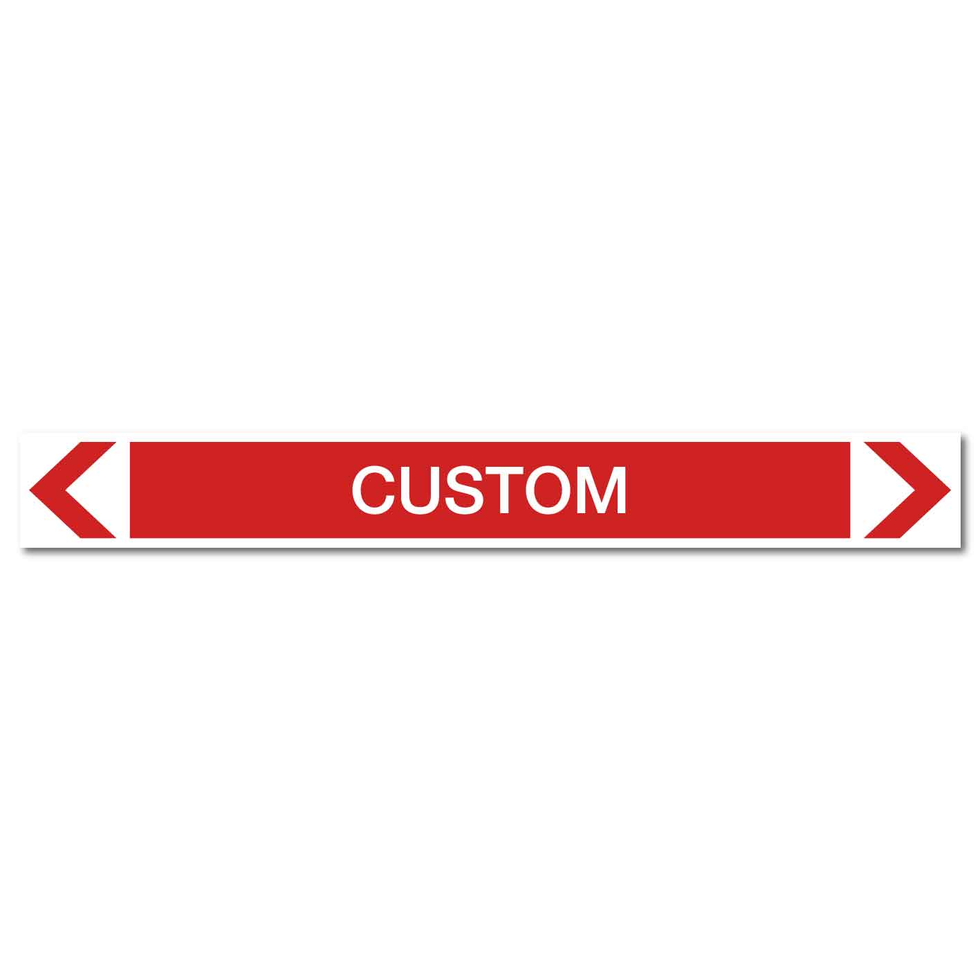 Fire Protection - Custom - Pipe Marker Sticker - New Signs
