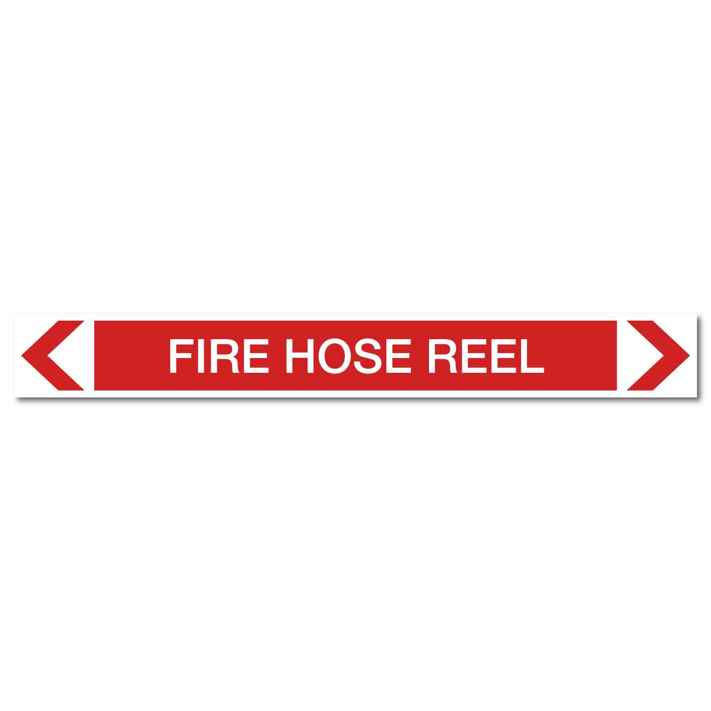 Fire Protection - Fire Hose Reel - Pipe Marker Sticker - New Signs