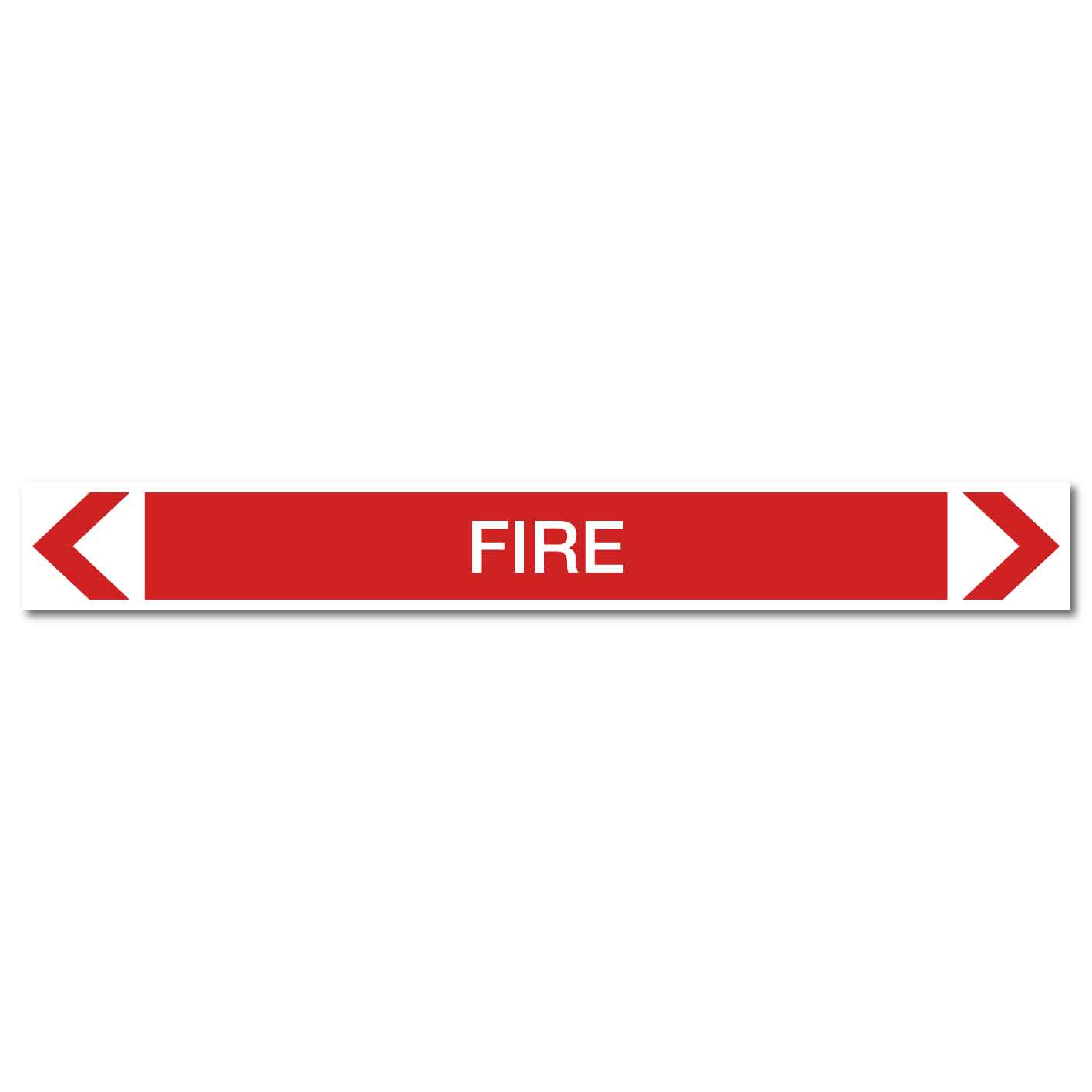 Fire Protection - Fire - Pipe Marker Sticker - New Signs
