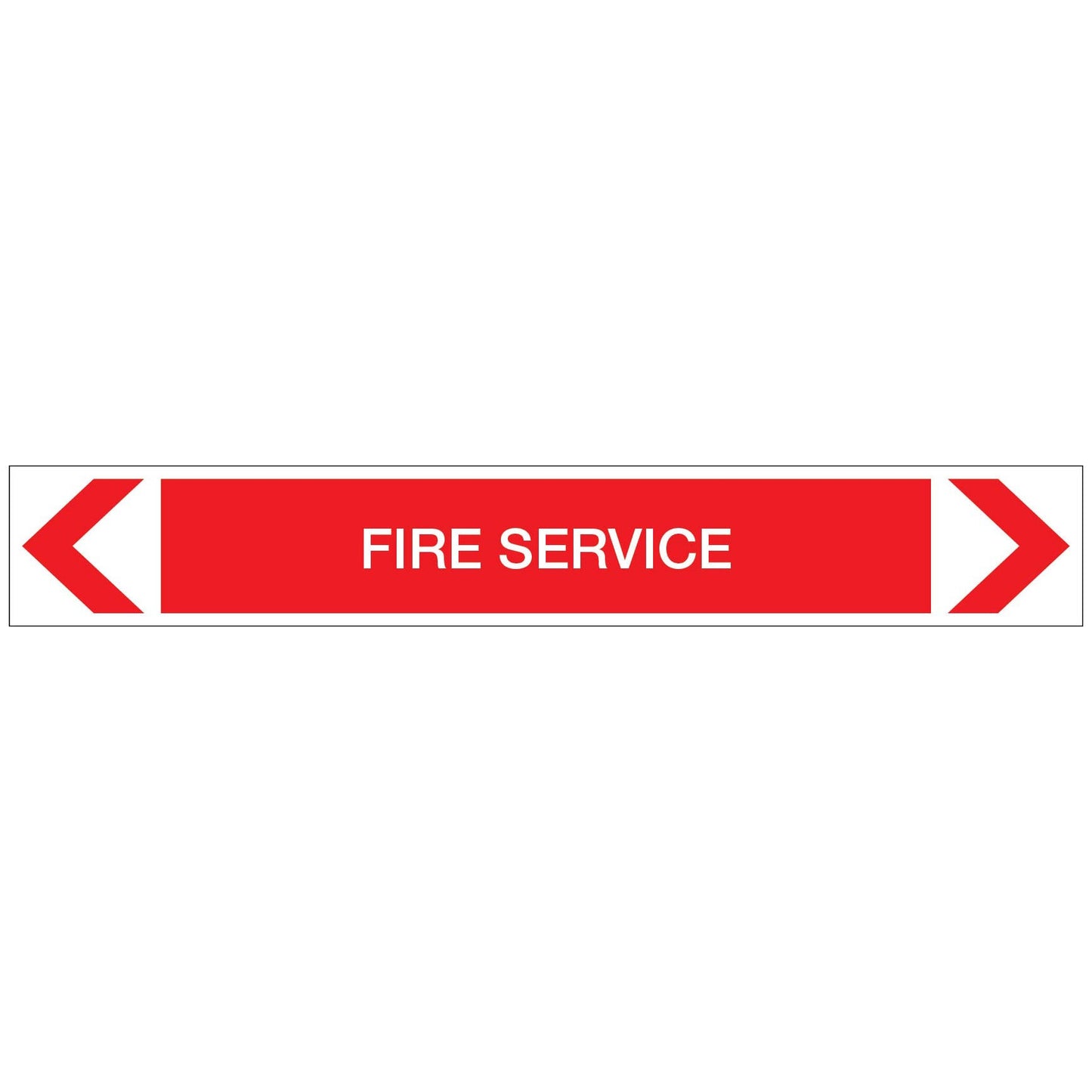 Fire Protection - Fire Service - Pipe Marker Sticker - New Signs