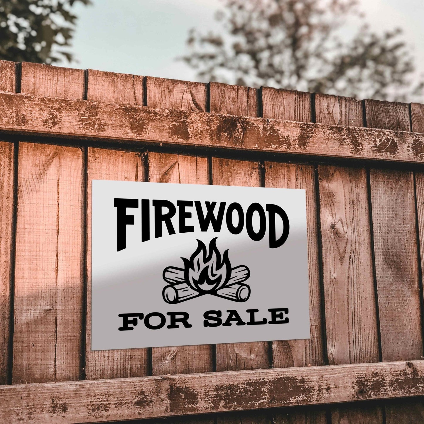 Firewood For Sale Sign - New Signs