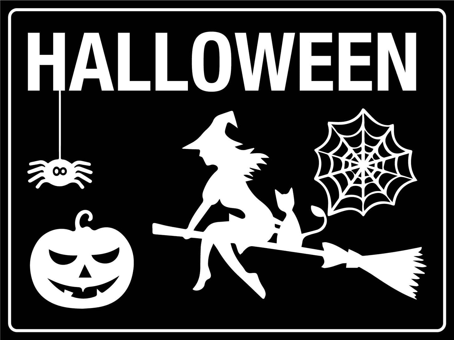 Halloween Sign - New Signs