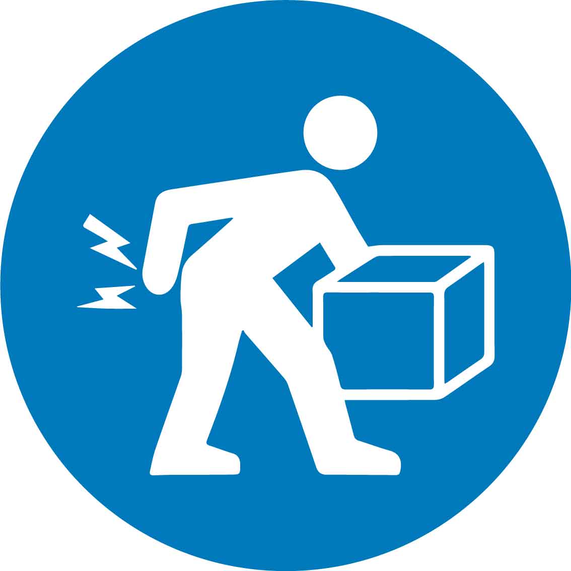 Lift Correctly Decal - New Signs