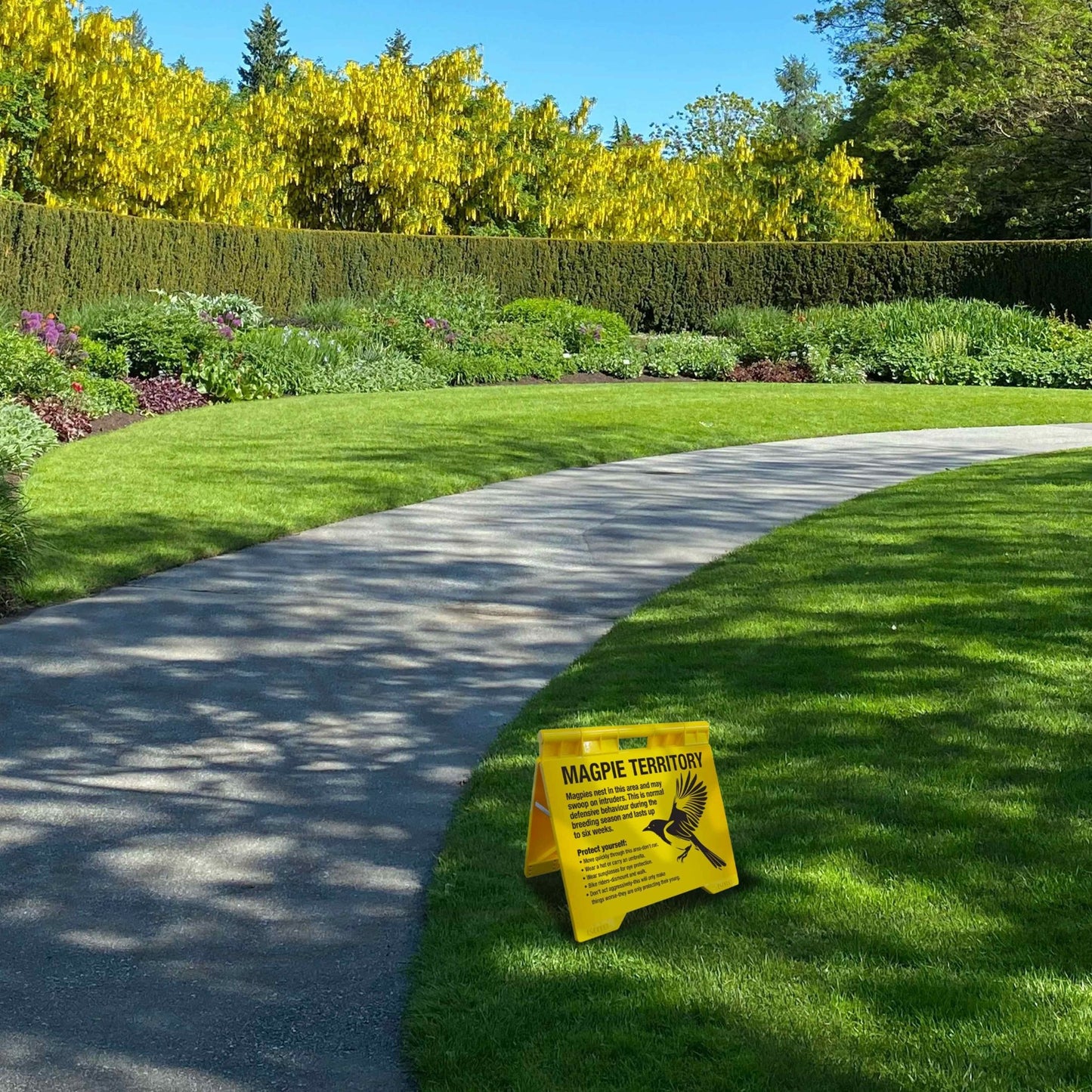 Magpie Territory - Evarite A - Frame Sign - New Signs