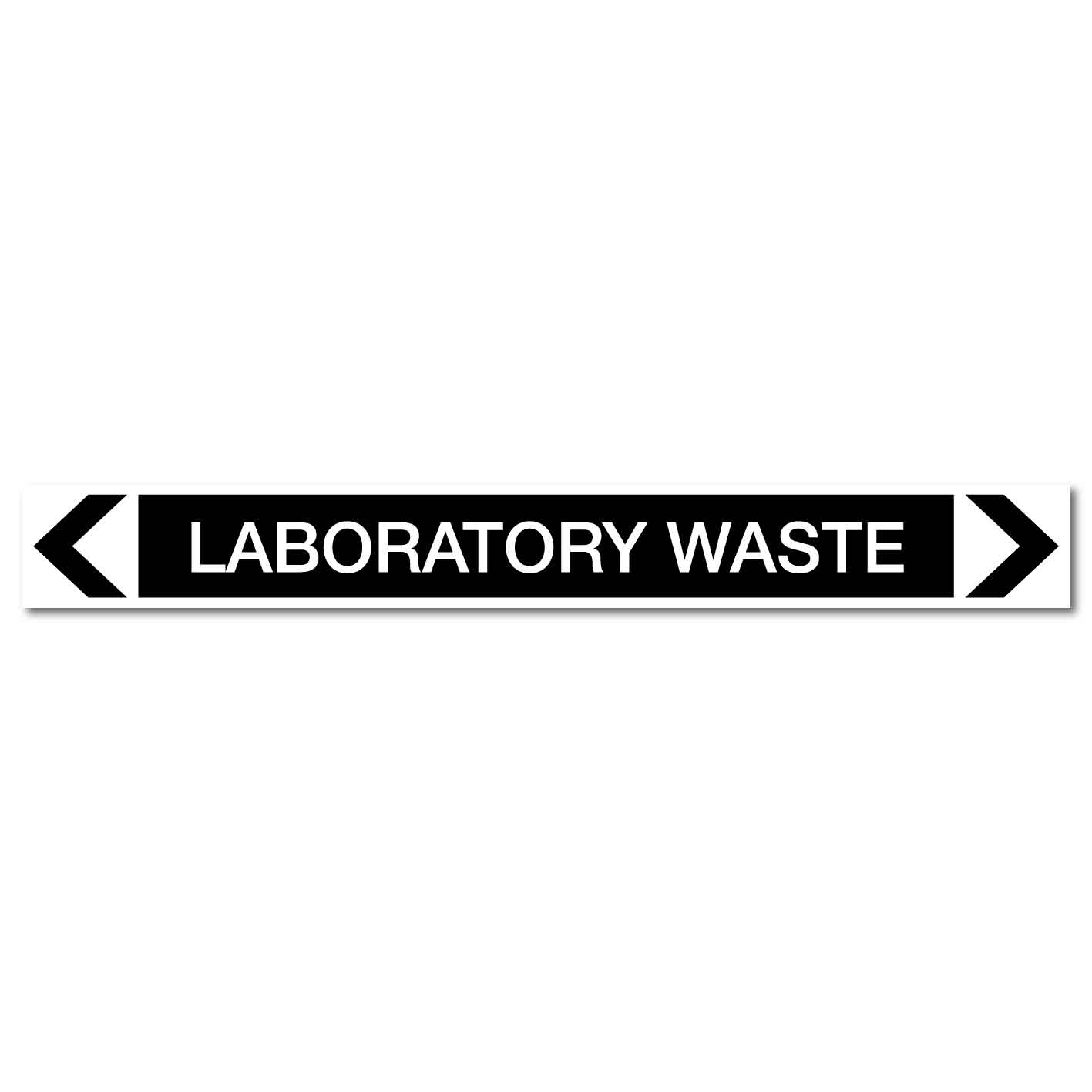 Miscellaneous - Laboratory Waste - Pipe Marker Sticker - New Signs