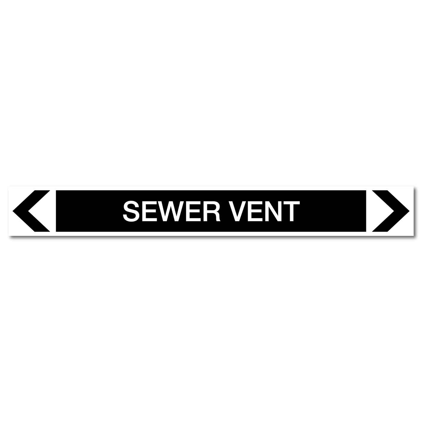 Miscellaneous - Sewer Vent - Pipe Marker Sticker - New Signs