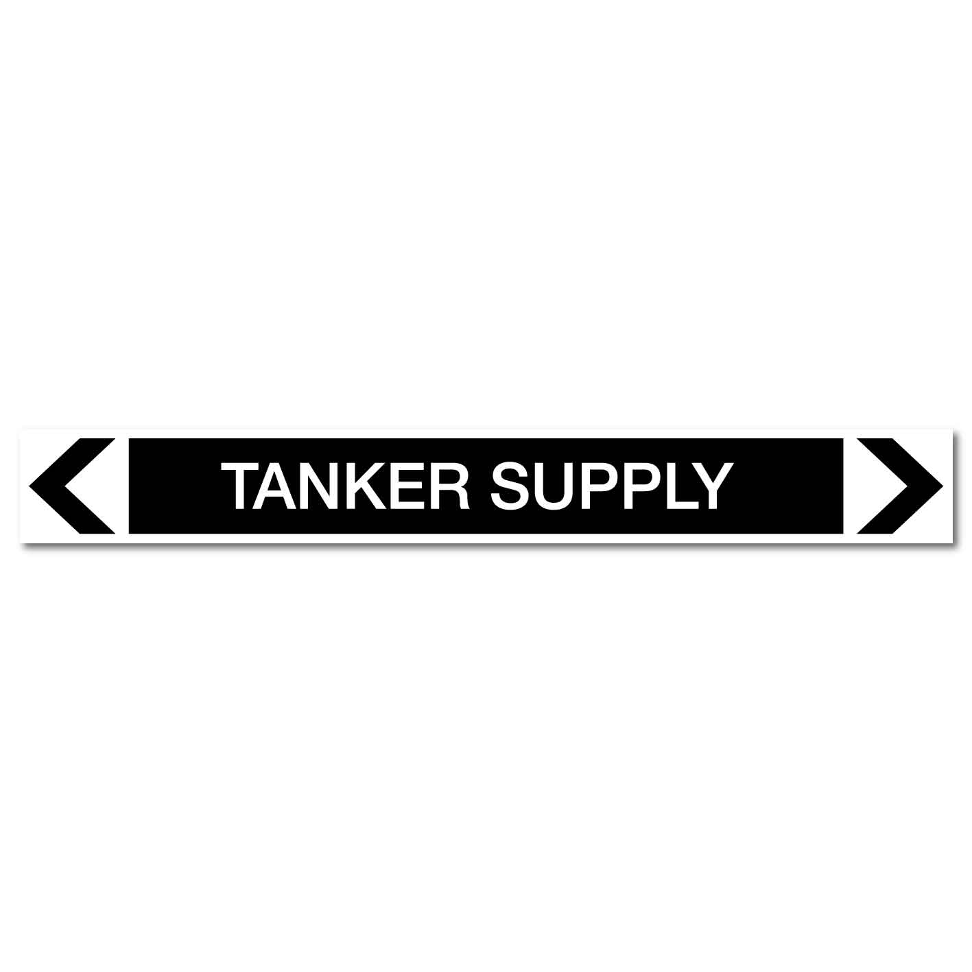 Miscellaneous - Tanker Supply - Pipe Marker Sticker - New Signs