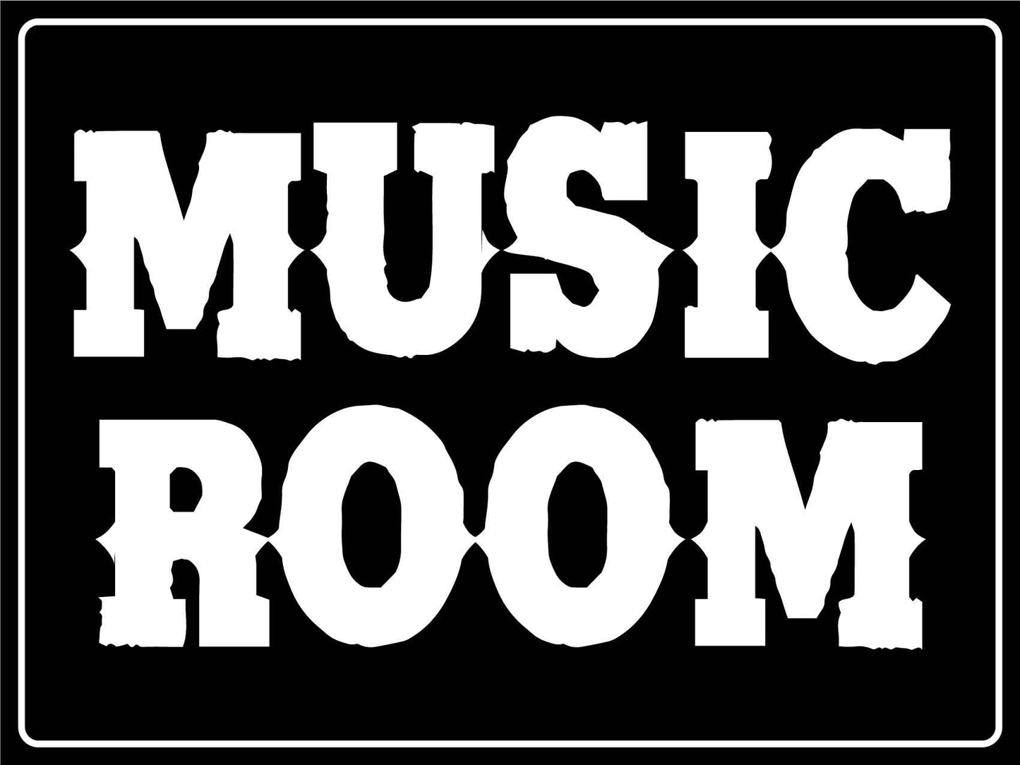 Music Room Sign - New Signs