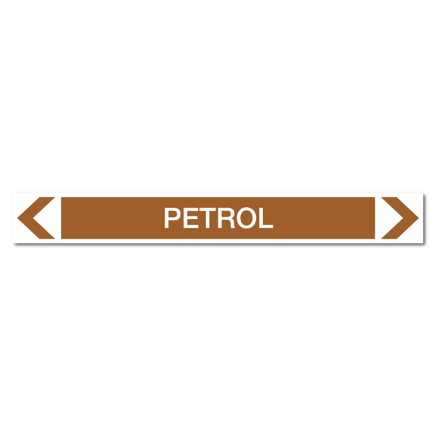 Oils - Petrol - Pipe Marker Sticker - New Signs