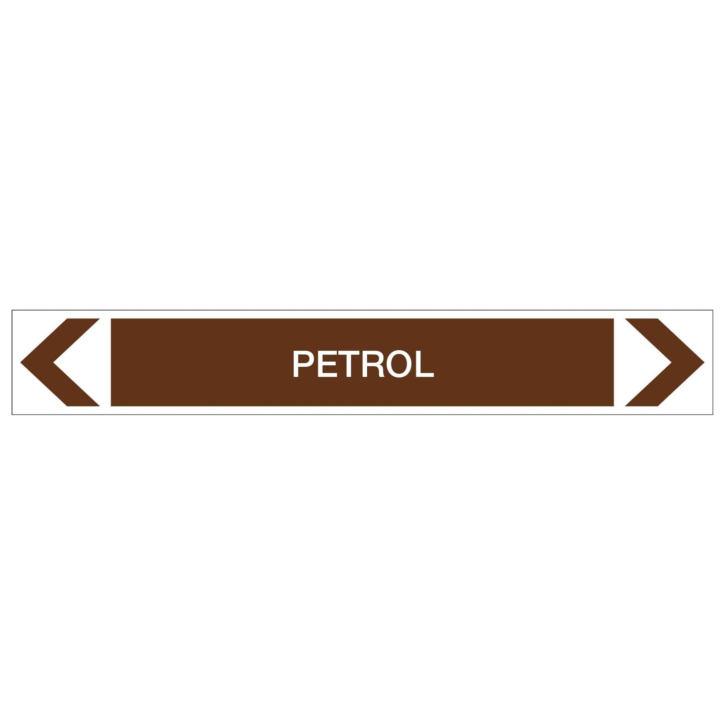 Oils - Petrol - Pipe Marker Sticker - New Signs