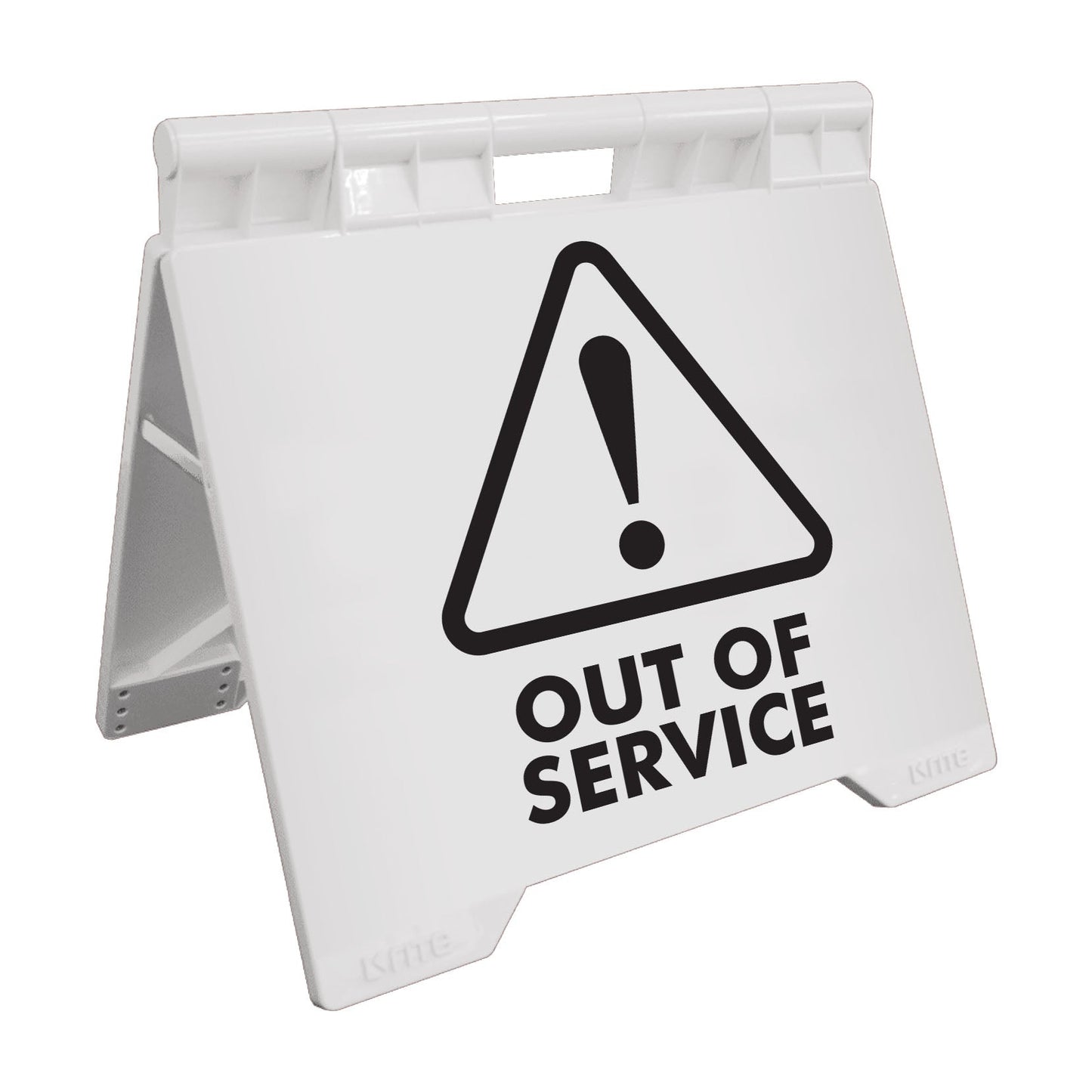 Out Of Service - Evarite A - Frame Sign - New Signs