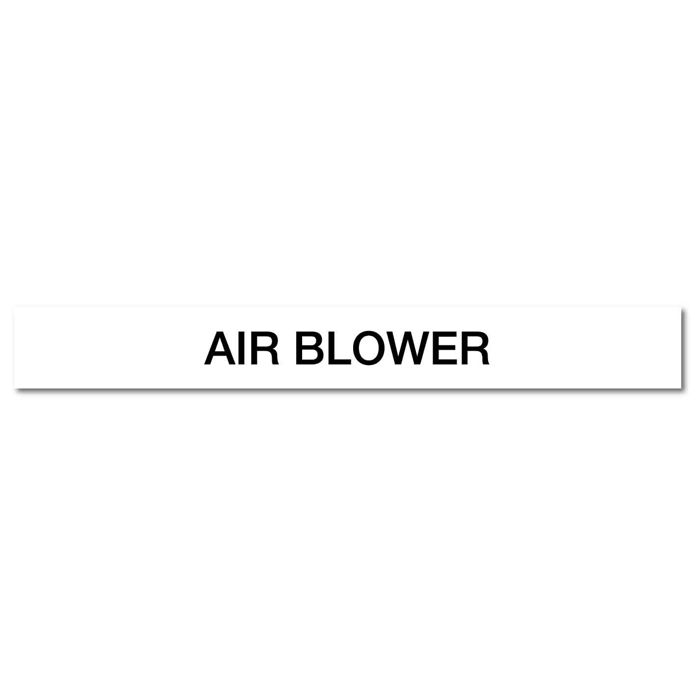 Pool/Spa - Air Blower - Pipe Marker Sticker - New Signs