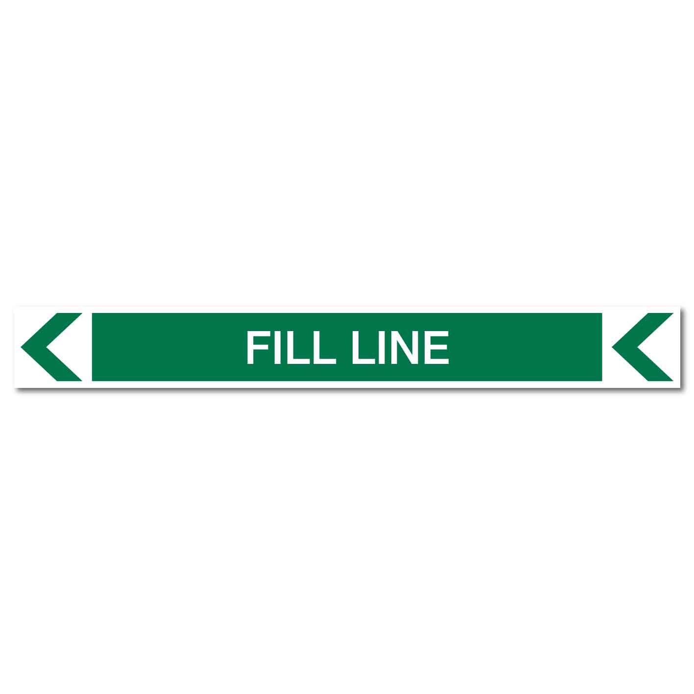 Pool/Spa - Fill Line (Left) - Pipe Marker Sticker - New Signs