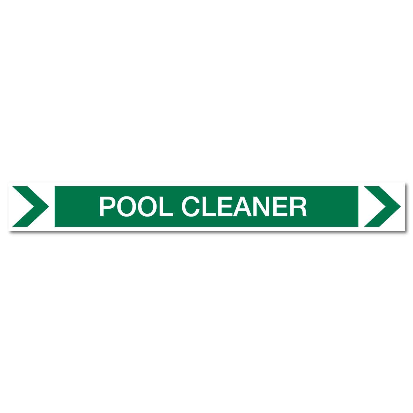 Pool/Spa - Pool Cleaner (Right) - Pipe Marker Sticker - New Signs