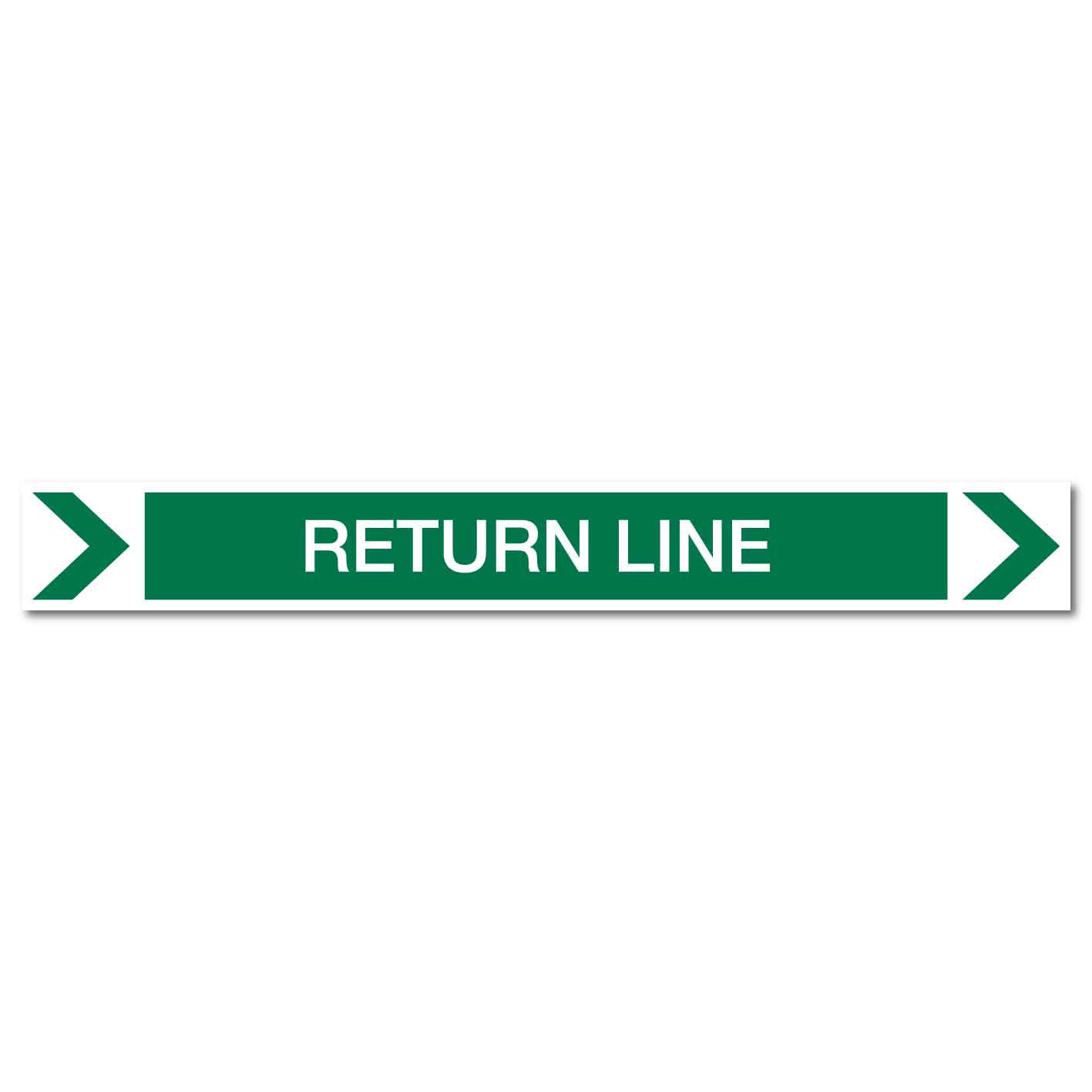 Pool/Spa - Return Line (Right) - Pipe Marker Sticker - New Signs