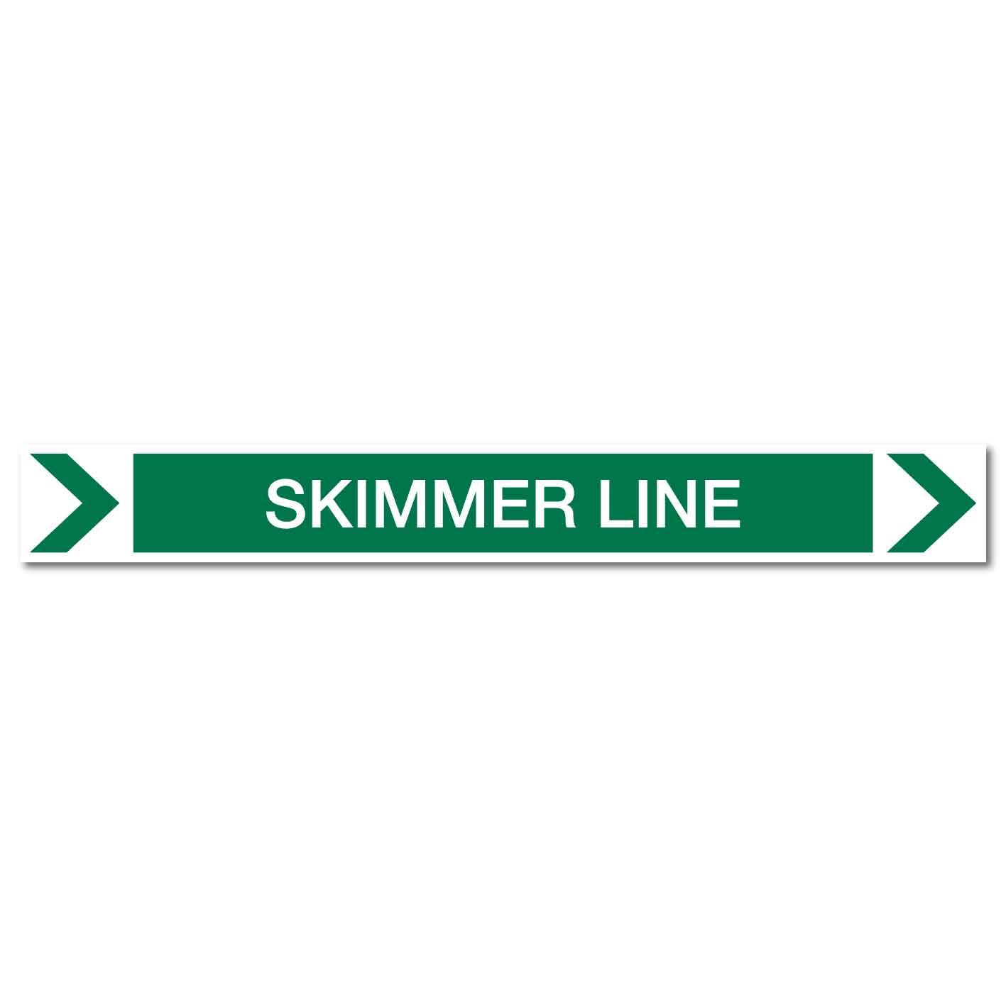 Pool/Spa - Skimmer Line (Right) - Pipe Marker Sticker - New Signs