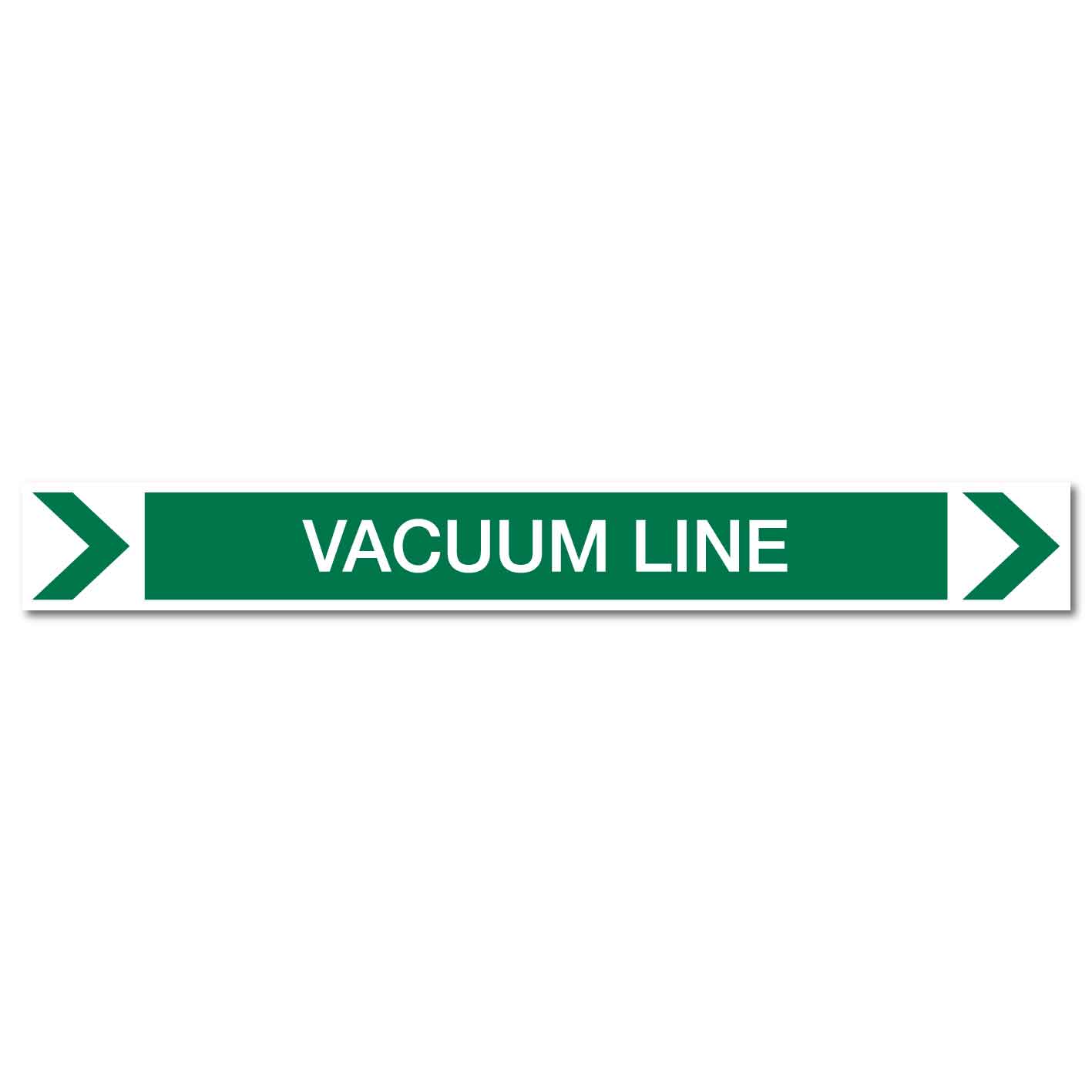 Pool/Spa - Vacuum Line (Right) - Pipe Marker Sticker - New Signs