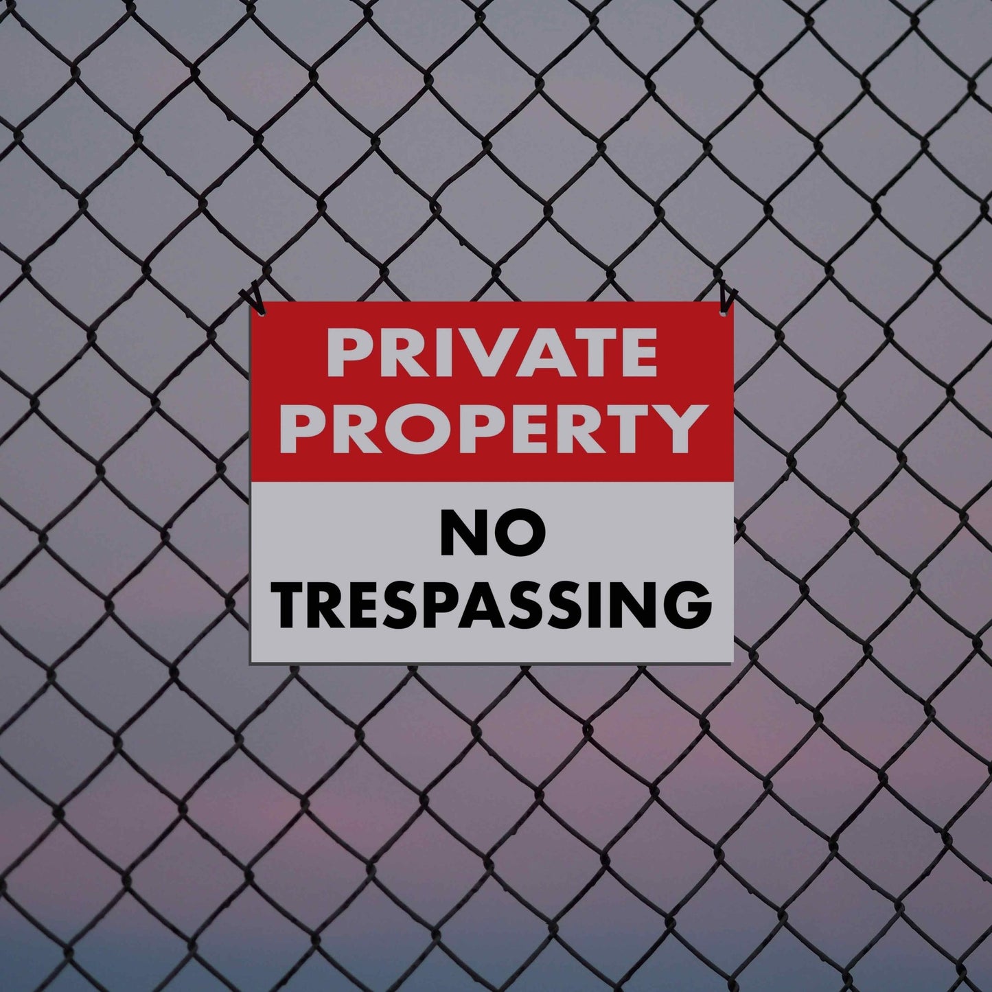 Private Property No Trespassing Sign - New Signs