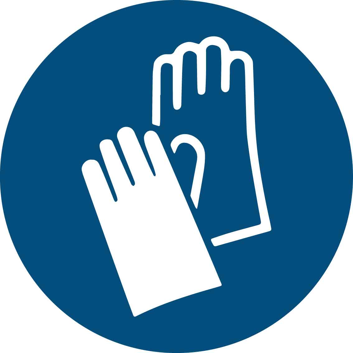 Safety Gloves Decal - New Signs
