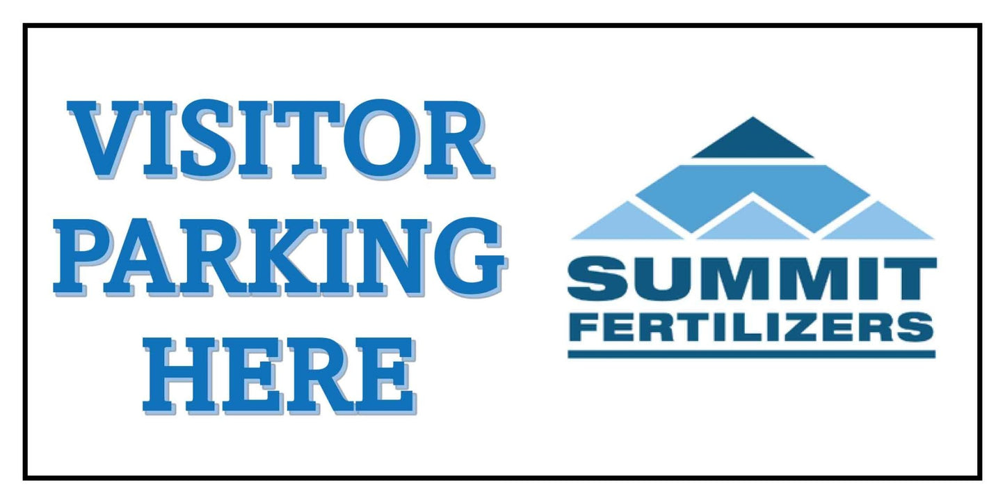 SF Visitor Parking Sign 800mm x 400mm - New Signs