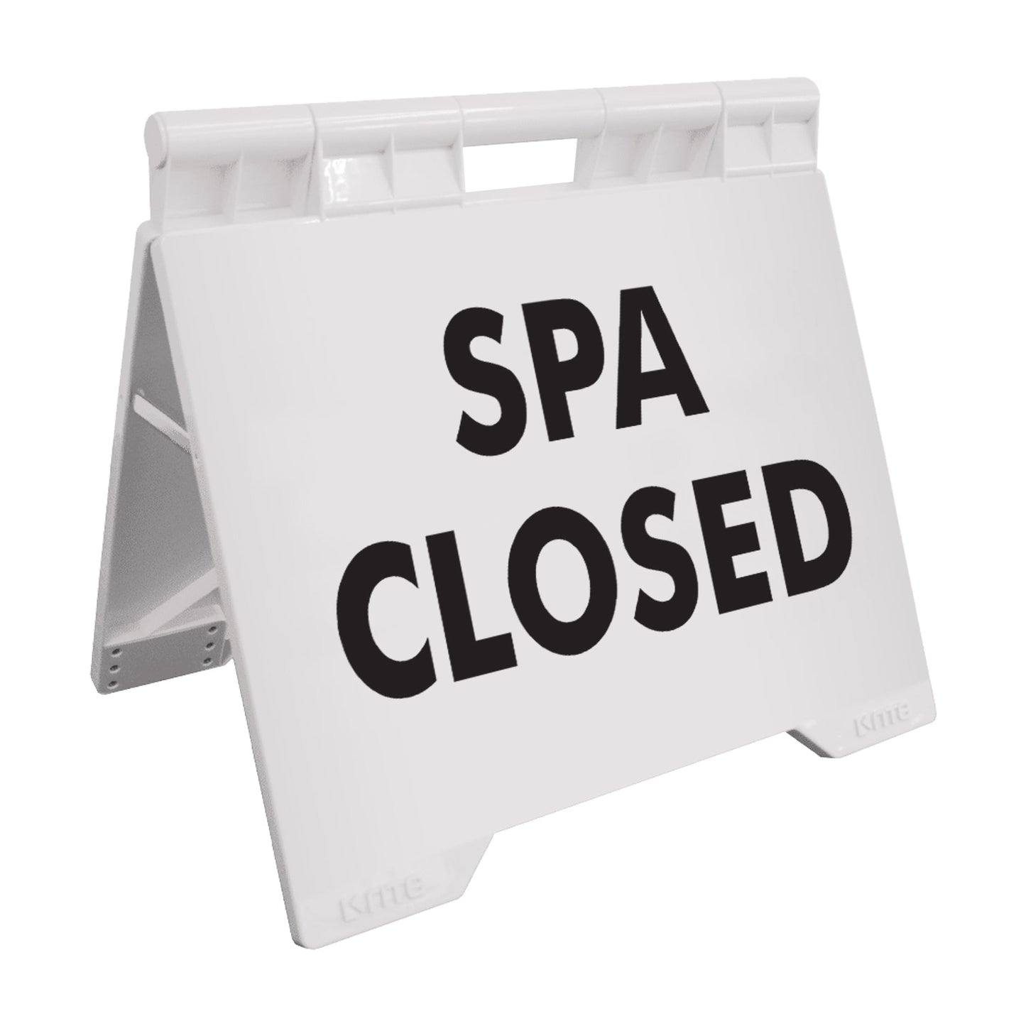 Spa Closed - Evarite A - Frame Sign - New Signs
