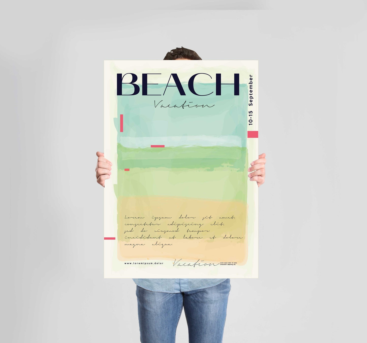 Summer Beach Poster Wall Art Prints (Set of 4) - New Signs