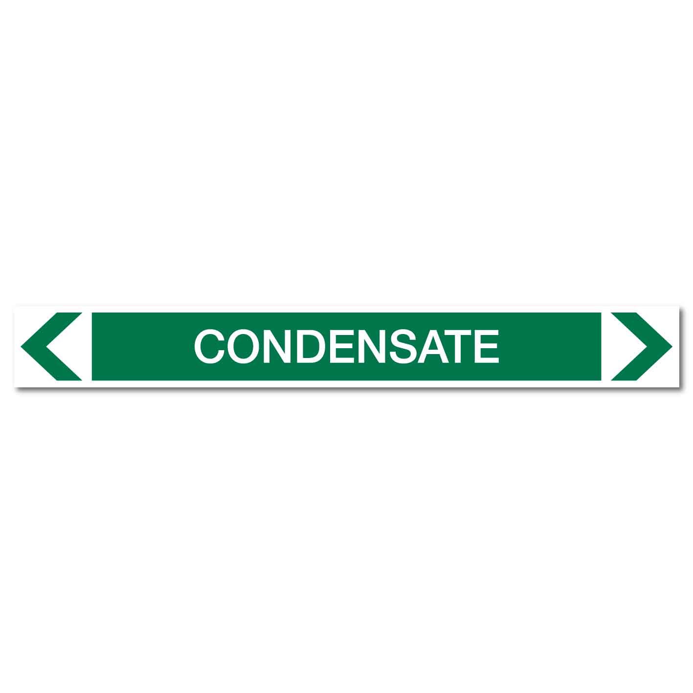 Water - Condensate - Pipe Marker Sticker - New Signs