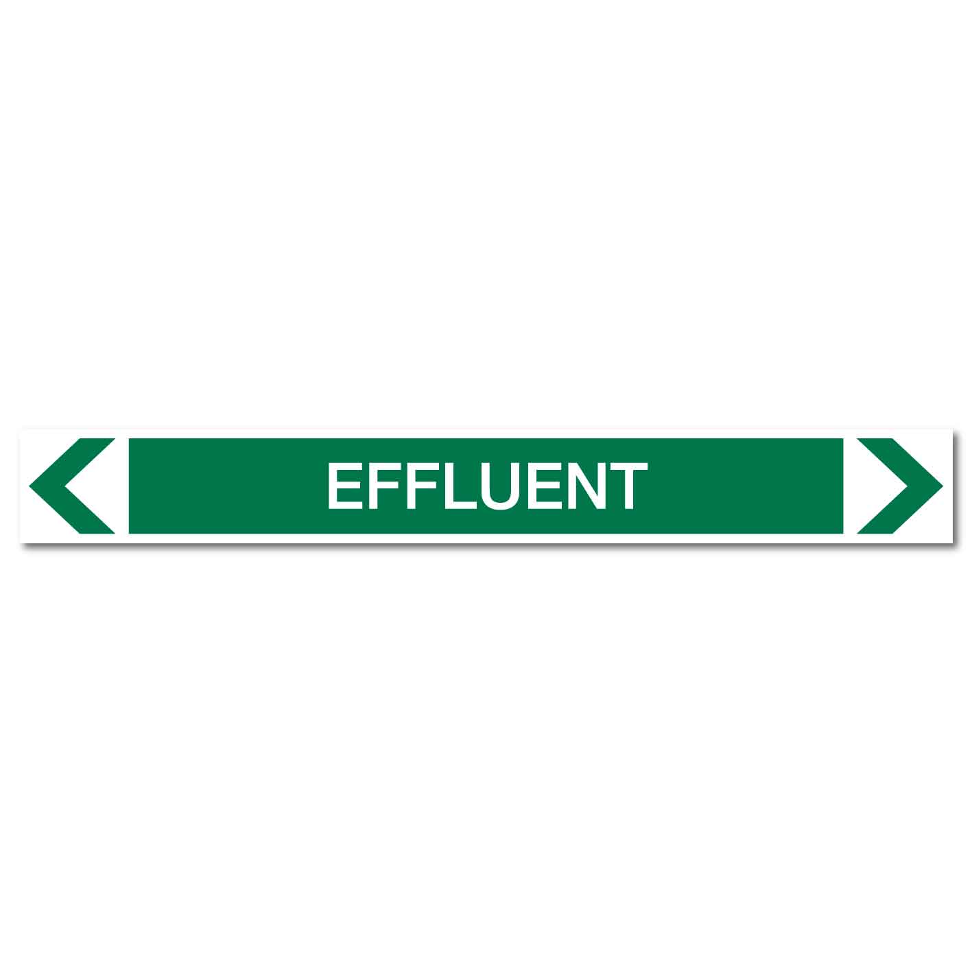 Water - Effluent - Pipe Marker Sticker - New Signs