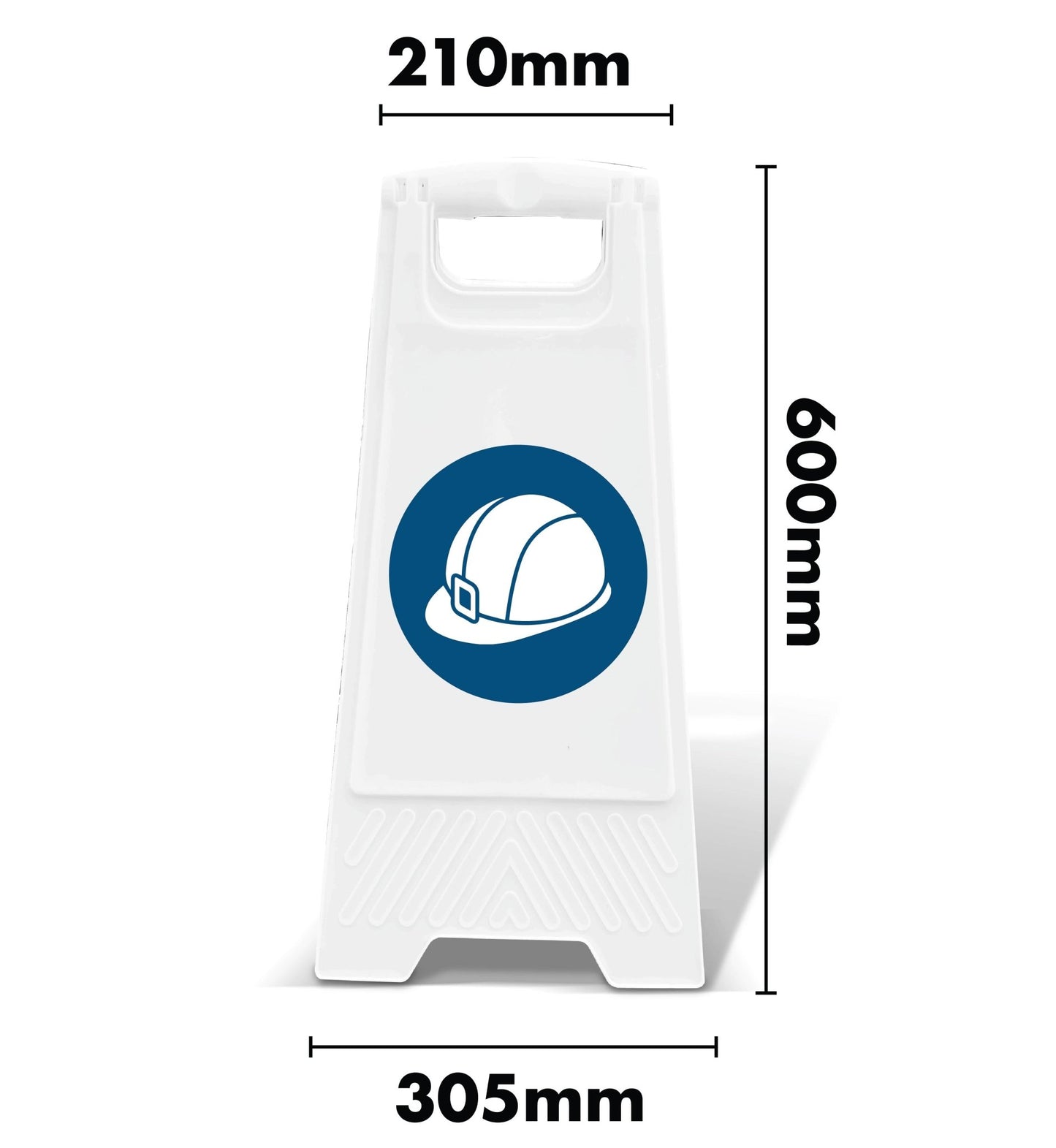 White A - Frame - Hard Hat - New Signs