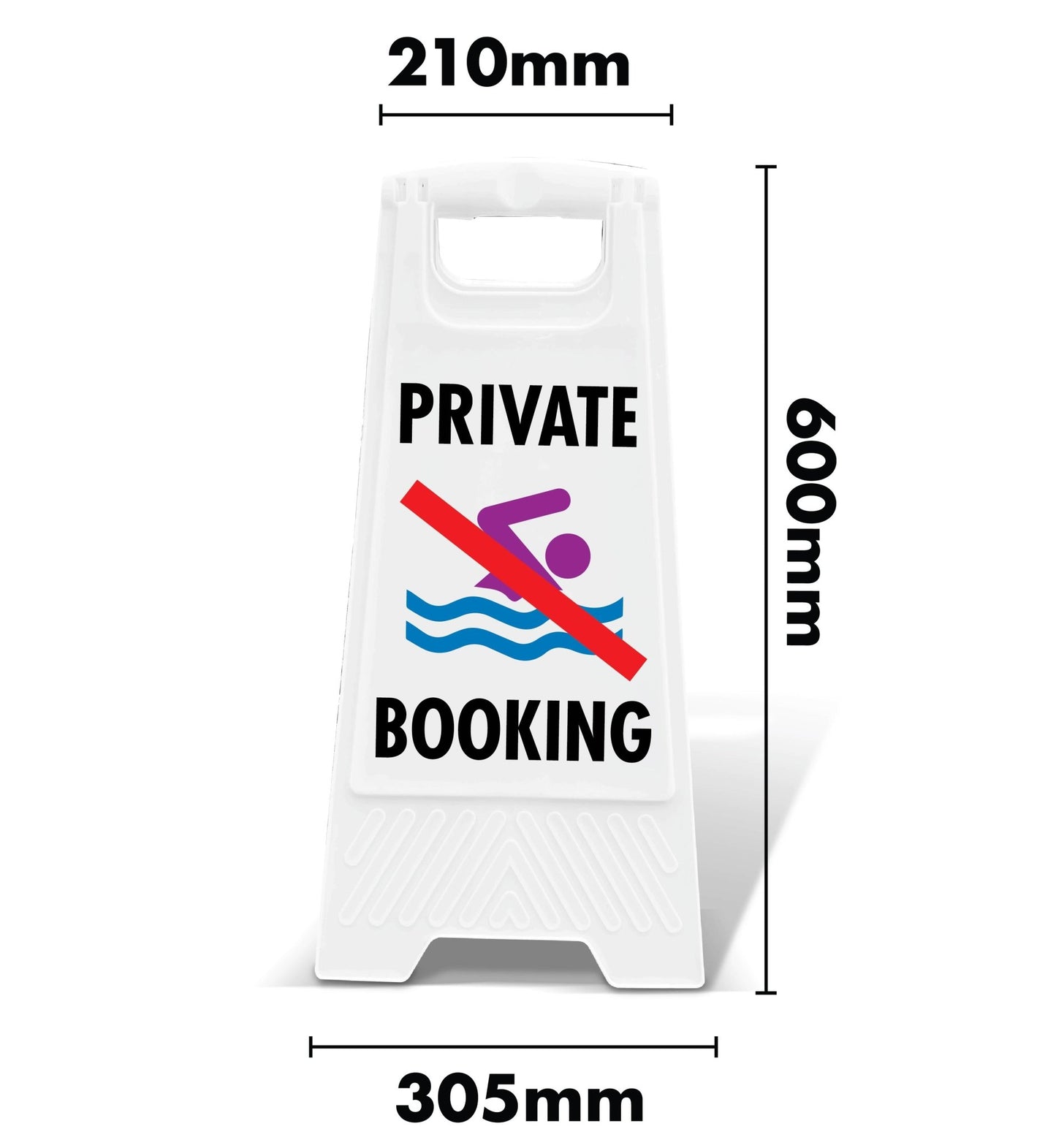 White A - Frame - Private Booking - New Signs