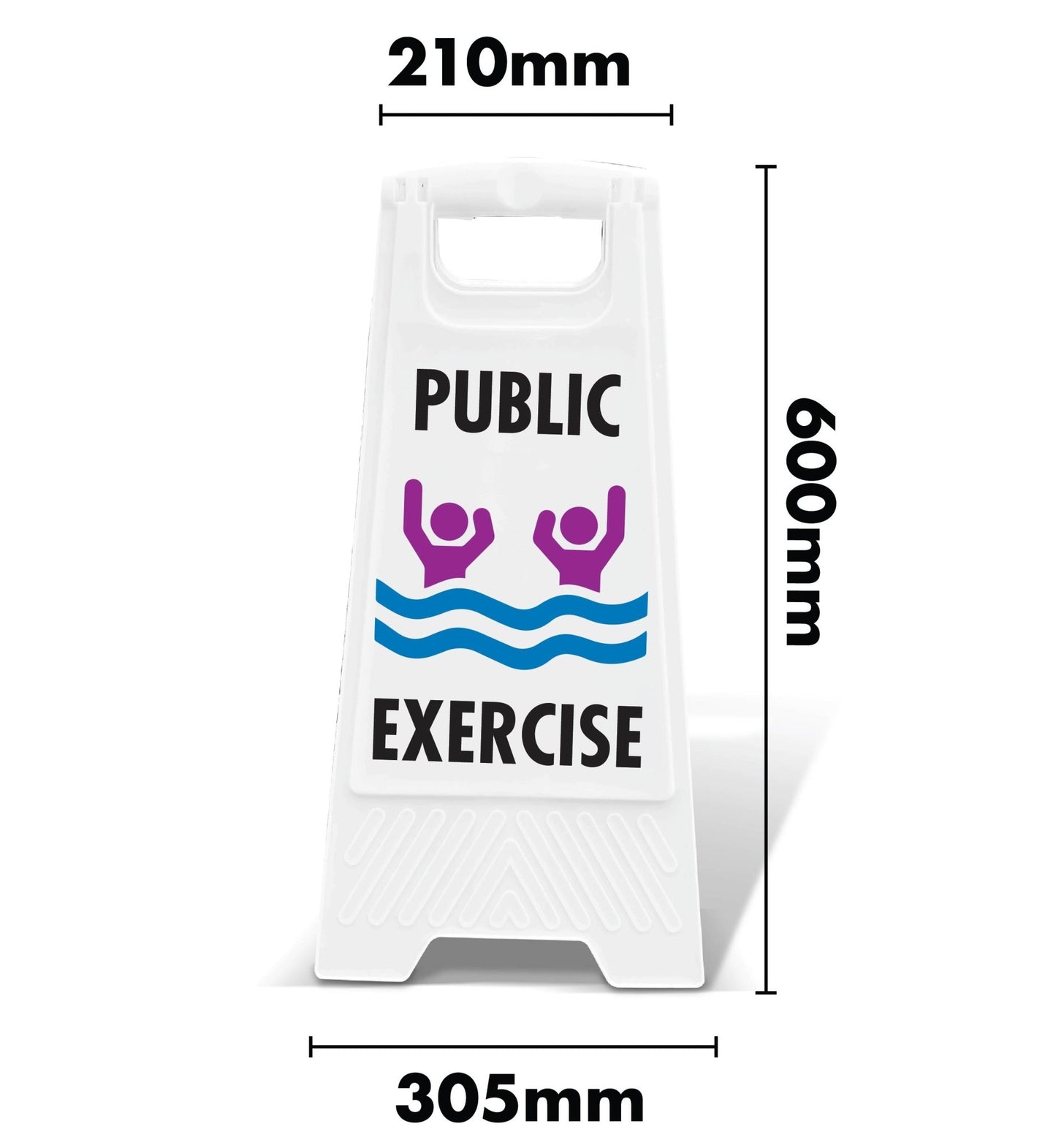 White A - Frame - Public Exercise - New Signs
