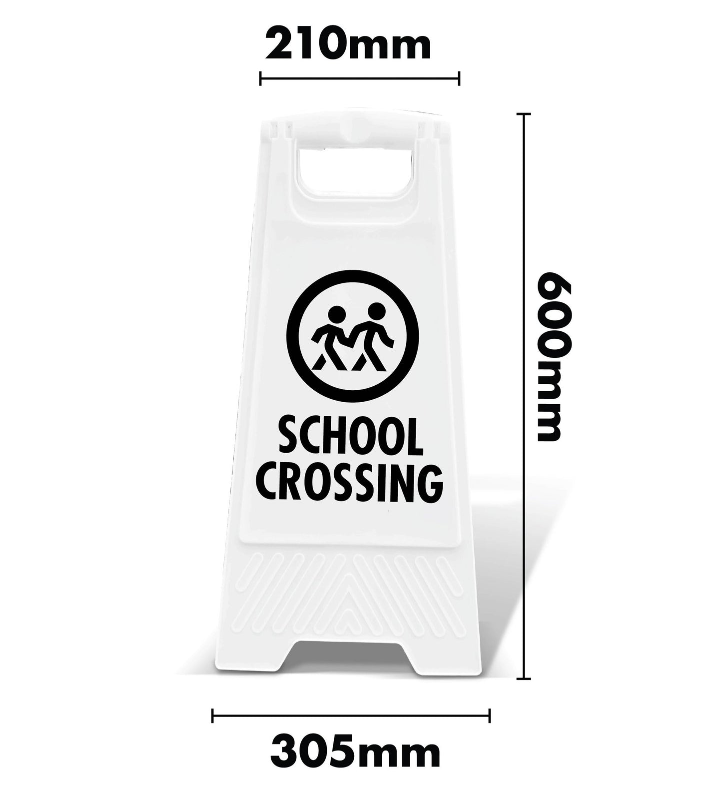 White A - Frame - School Crossing - New Signs