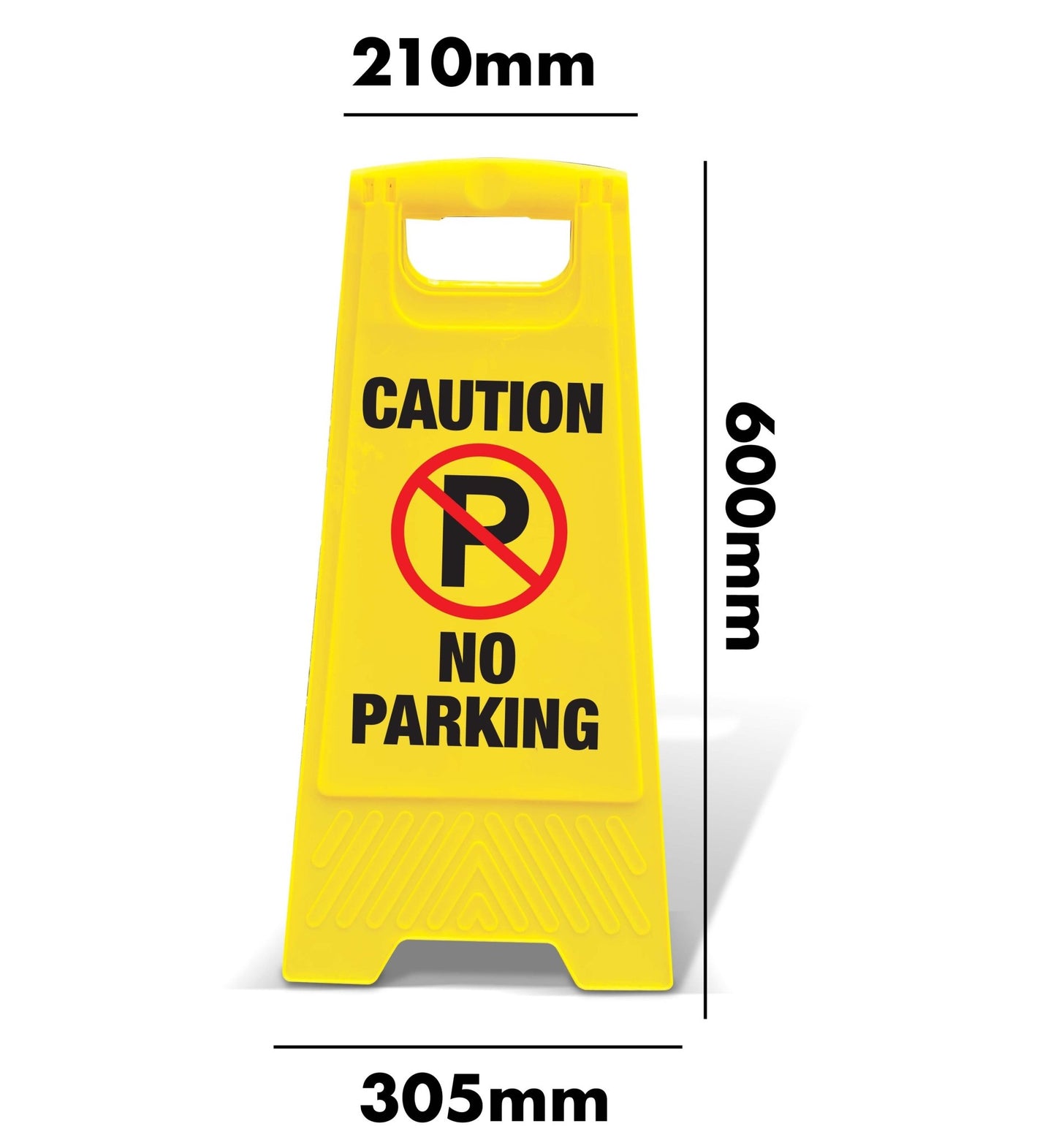 Yellow A - Frame - Caution No Parking - New Signs