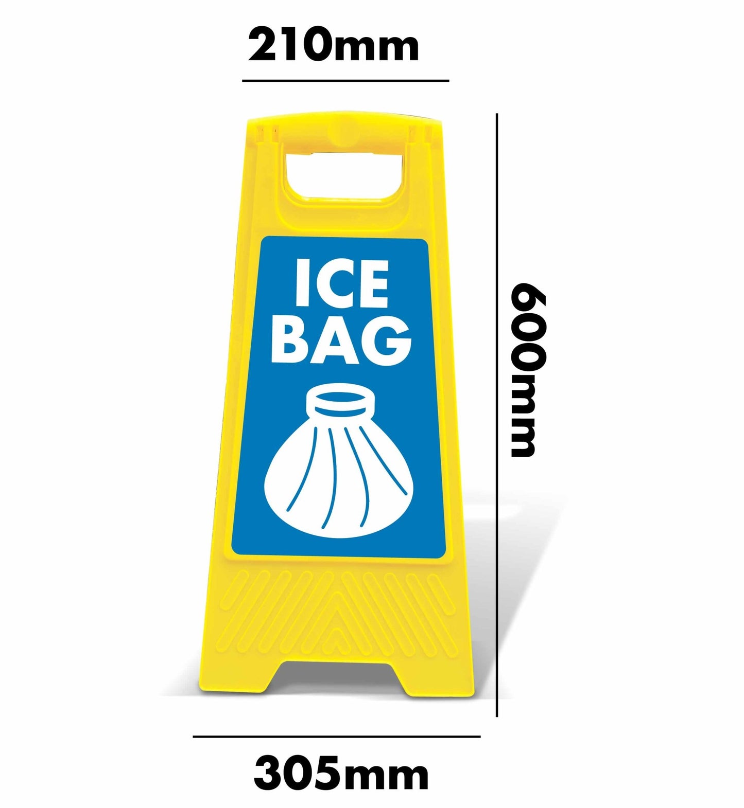 Yellow A - Frame - Ice Bag - New Signs