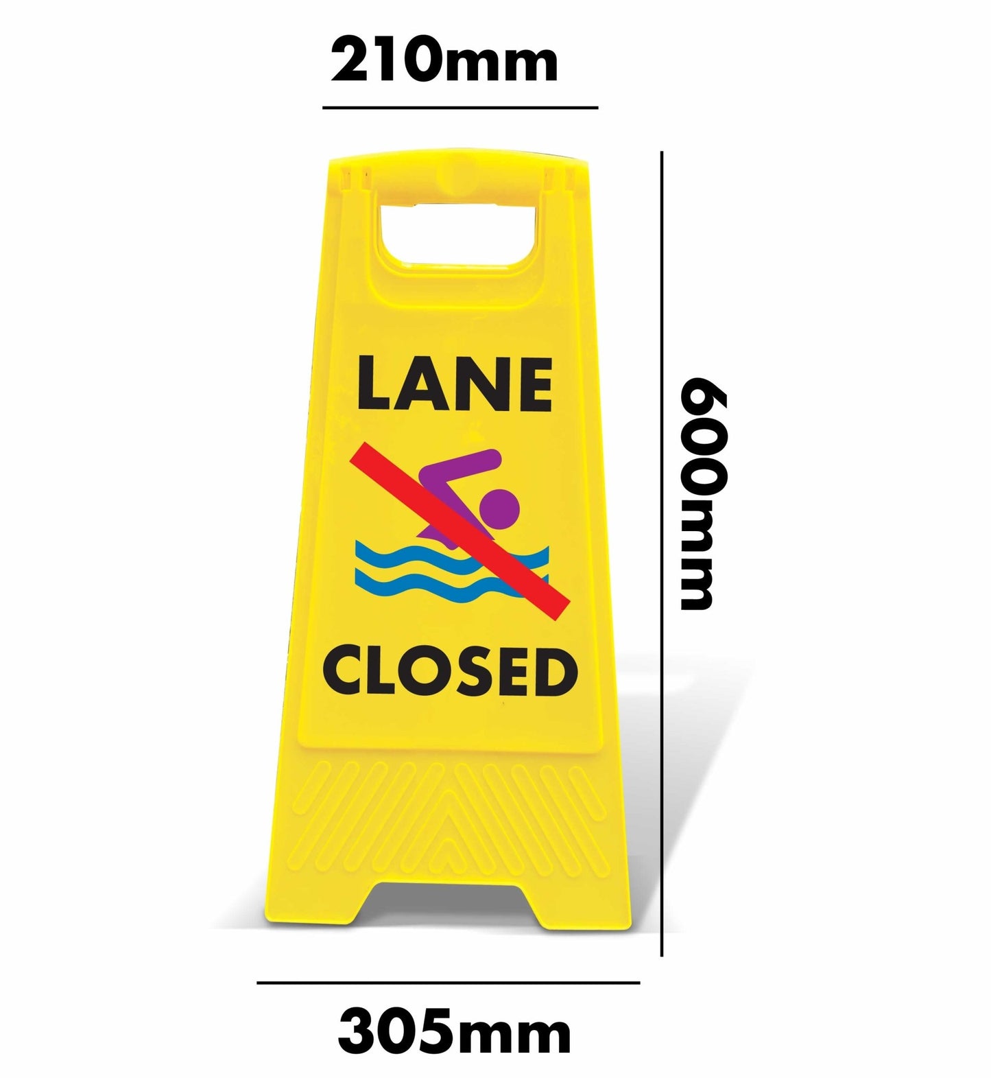 Yellow A - Frame - Lane Closed - New Signs