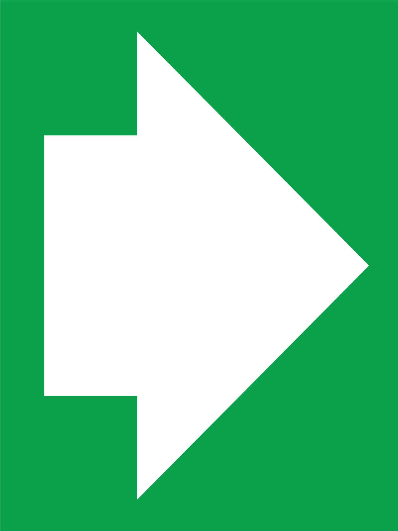 Directional Arrow Sign