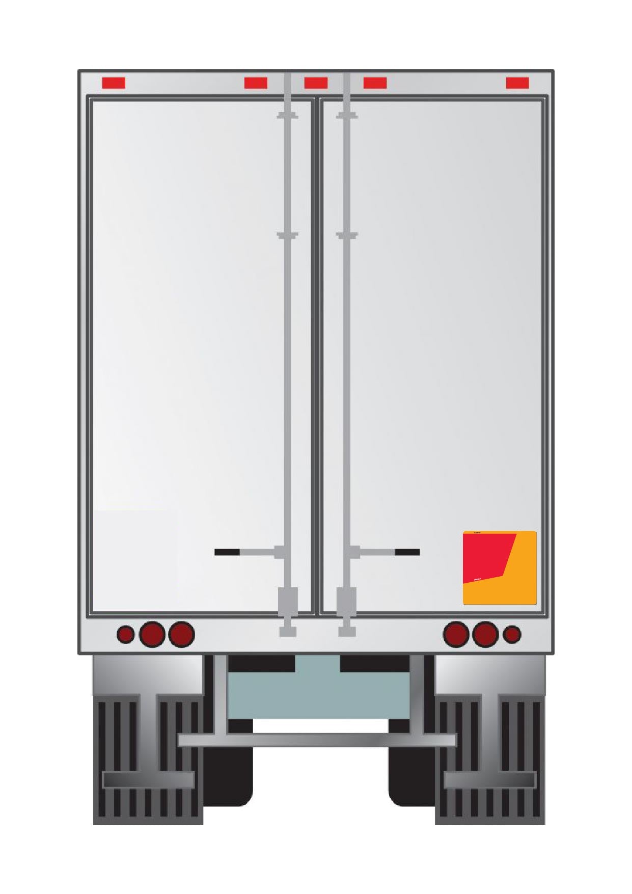 Do Not Overtake Turning Vehicle (Right Hand Side Only) 300mm Reflective Sign