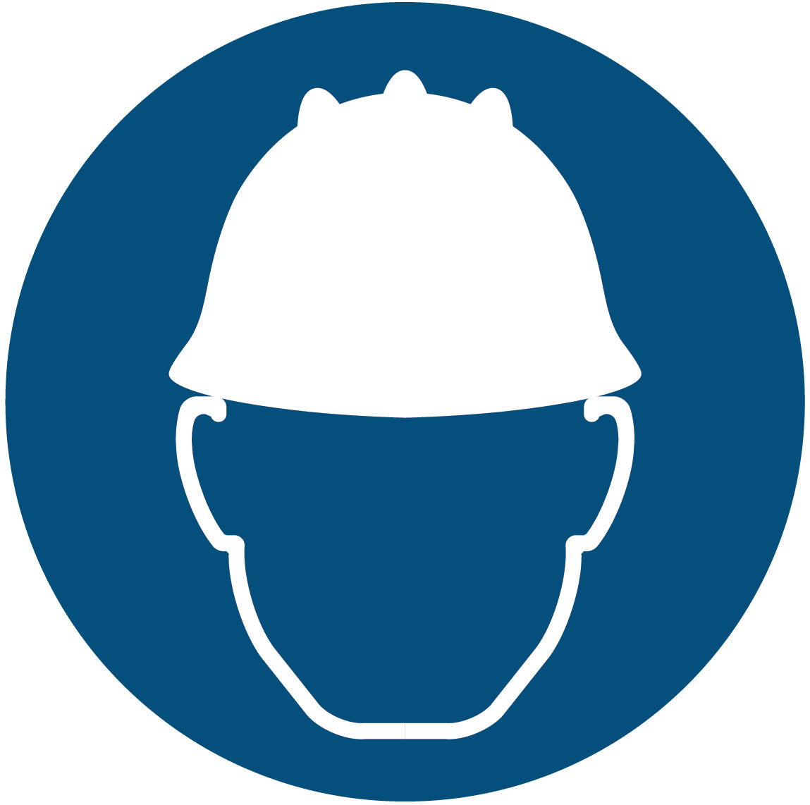 Hard Hat Symbol Decal