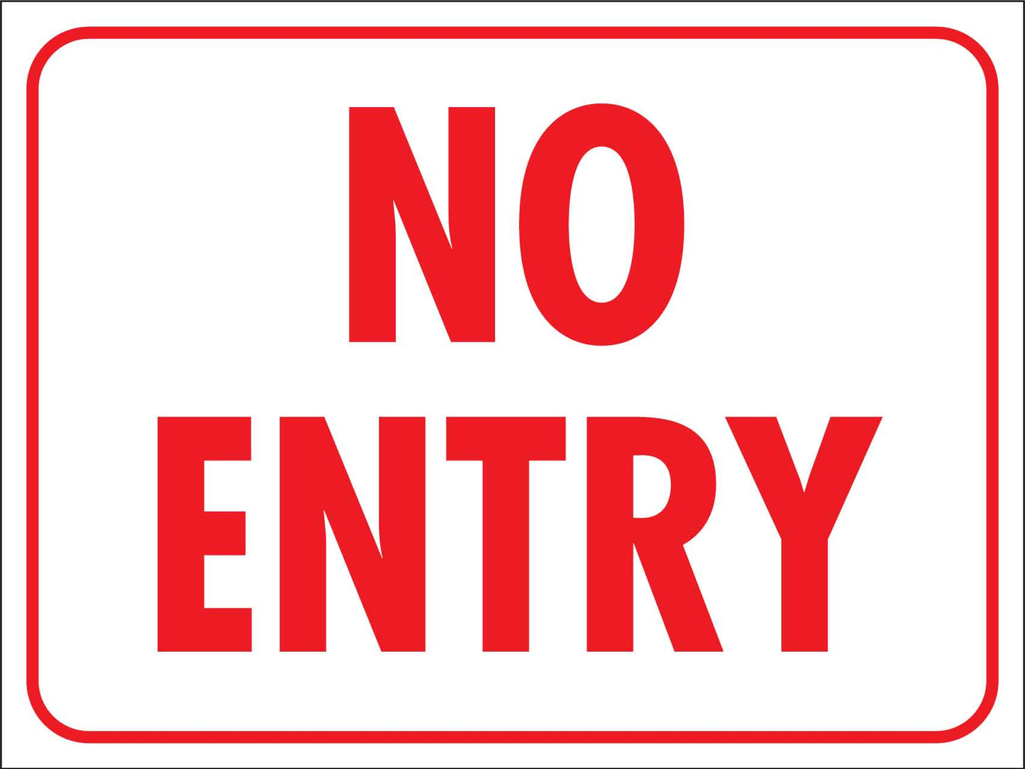 No Entry Sign