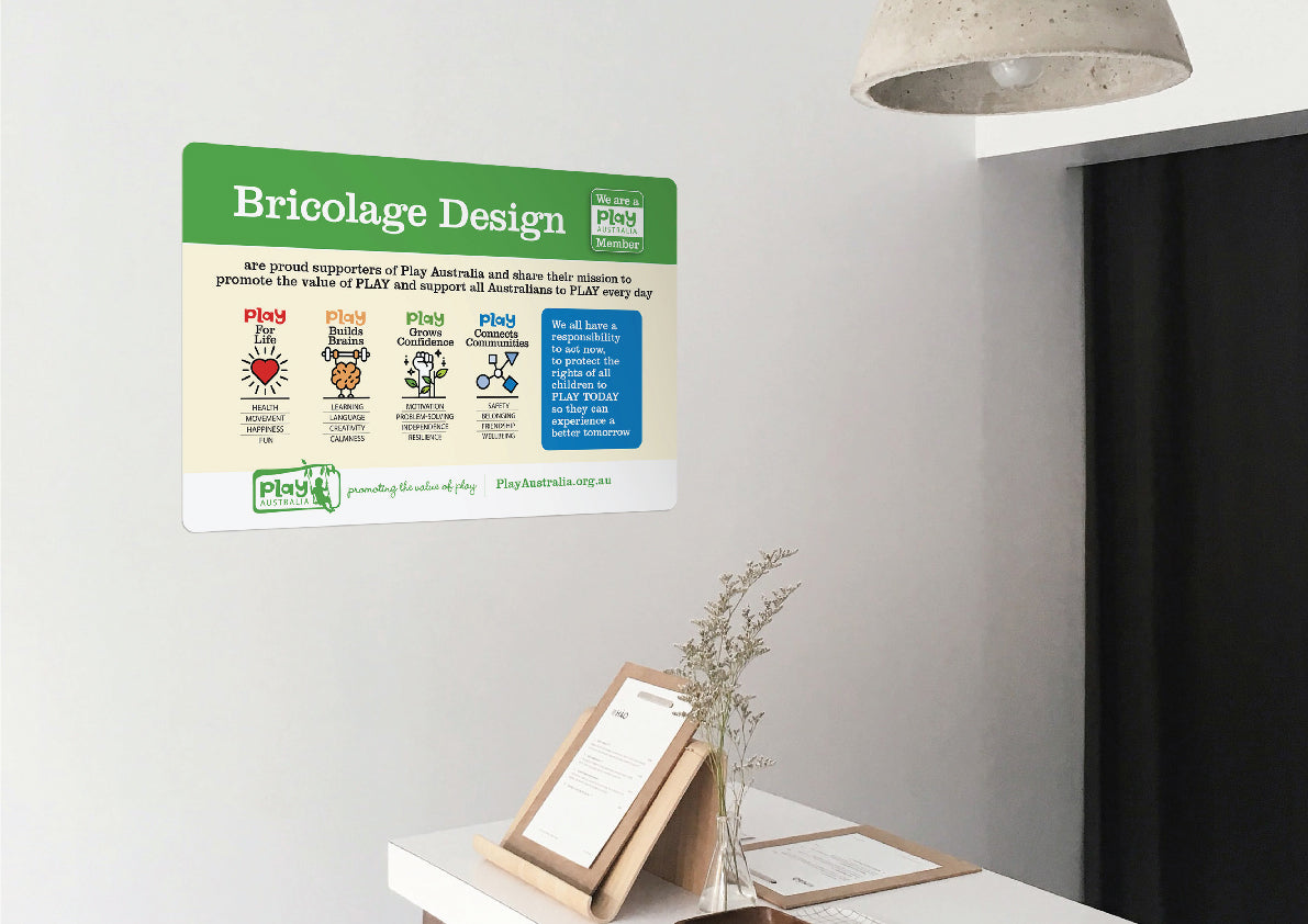 Play Australia Member Signage