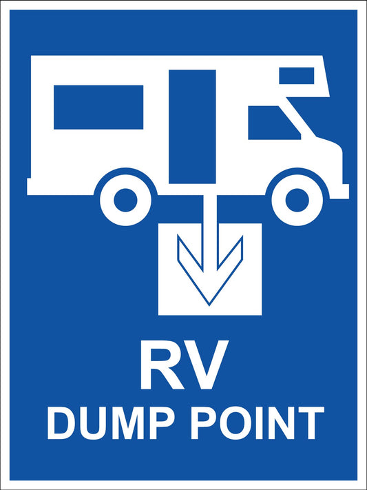 RV Dump Point Sign