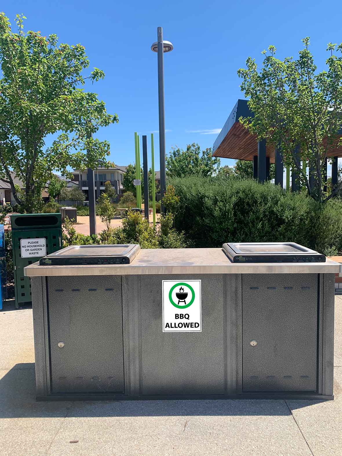 BBQ Allowed Sign - New Signs