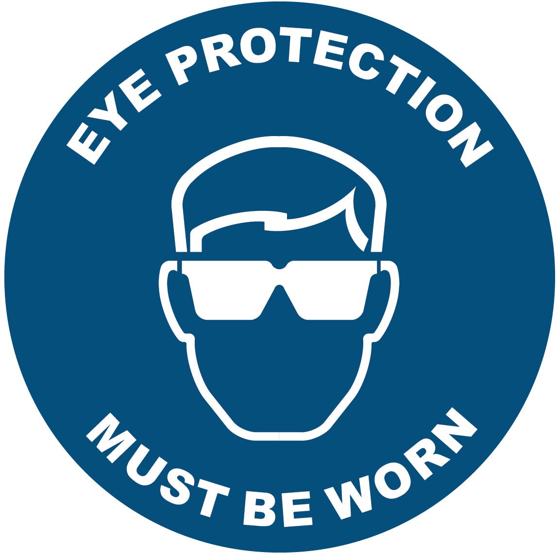 Eye Protection Decal - New Signs