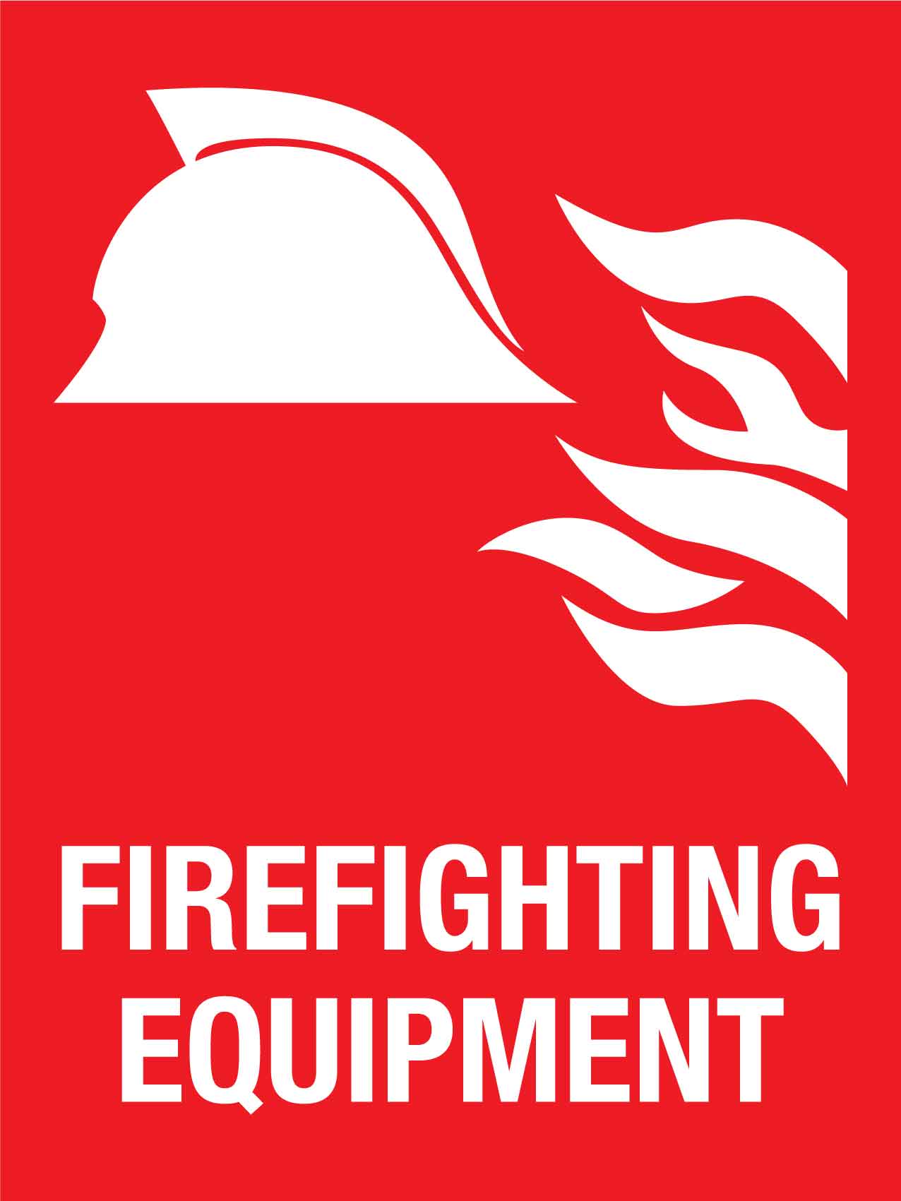Firefighting Equipment Sign - New Signs