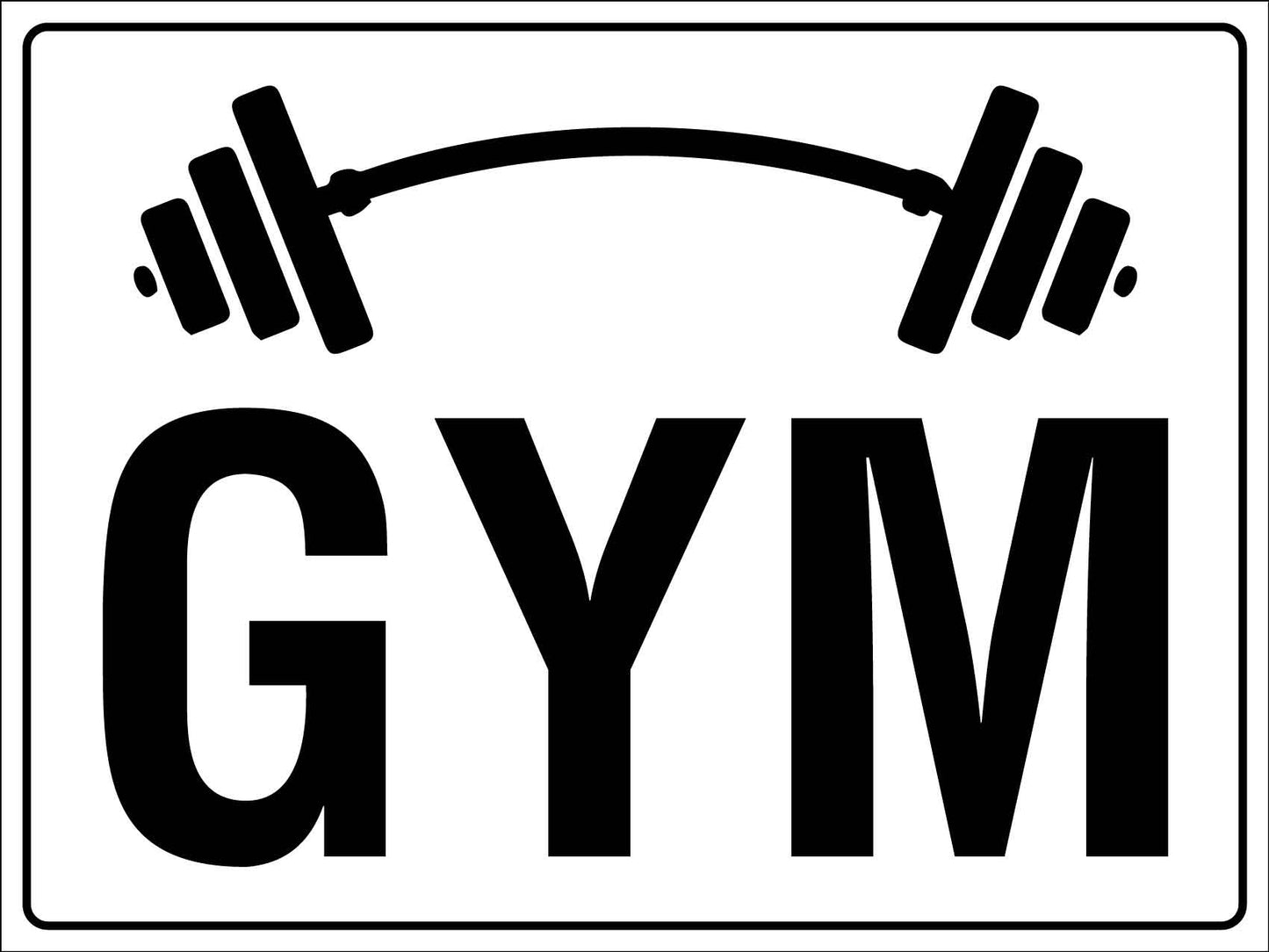 Gym Sign - New Signs