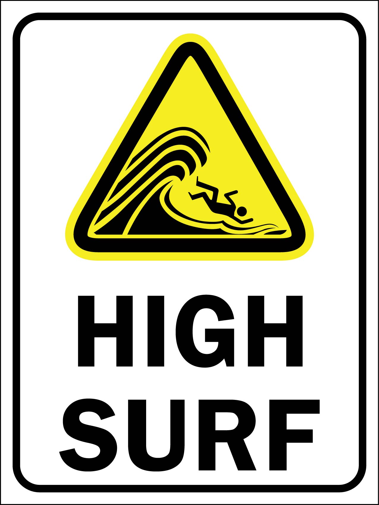 High Surf Sign - New Signs