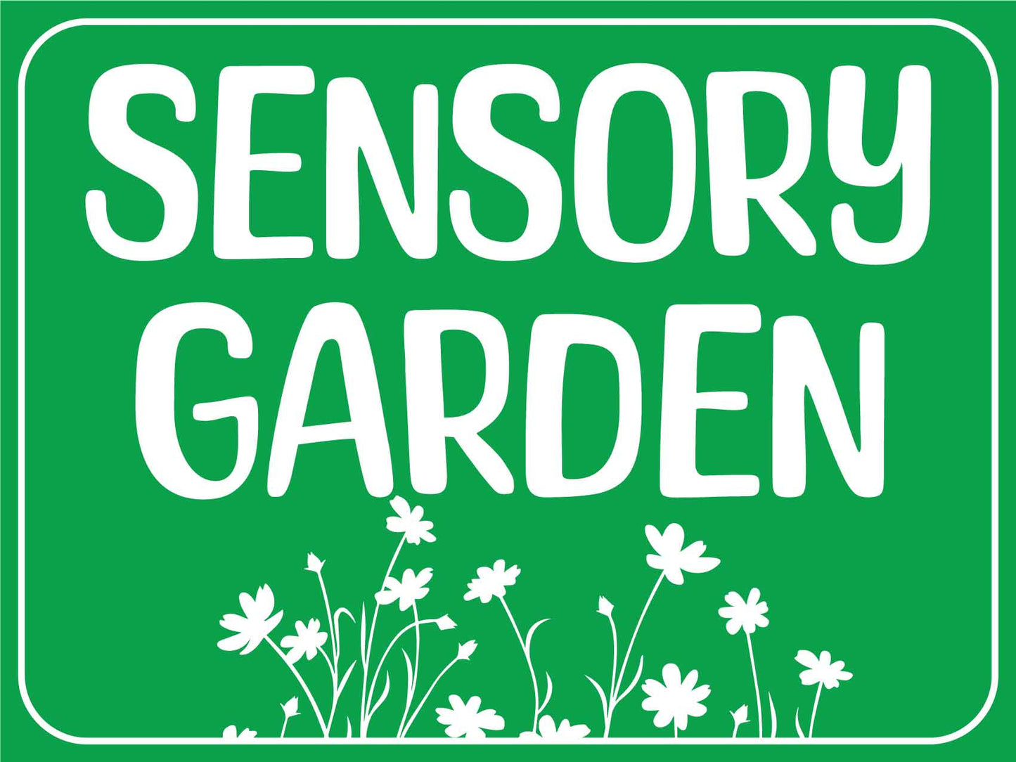 Sensory Garden Sign - New Signs